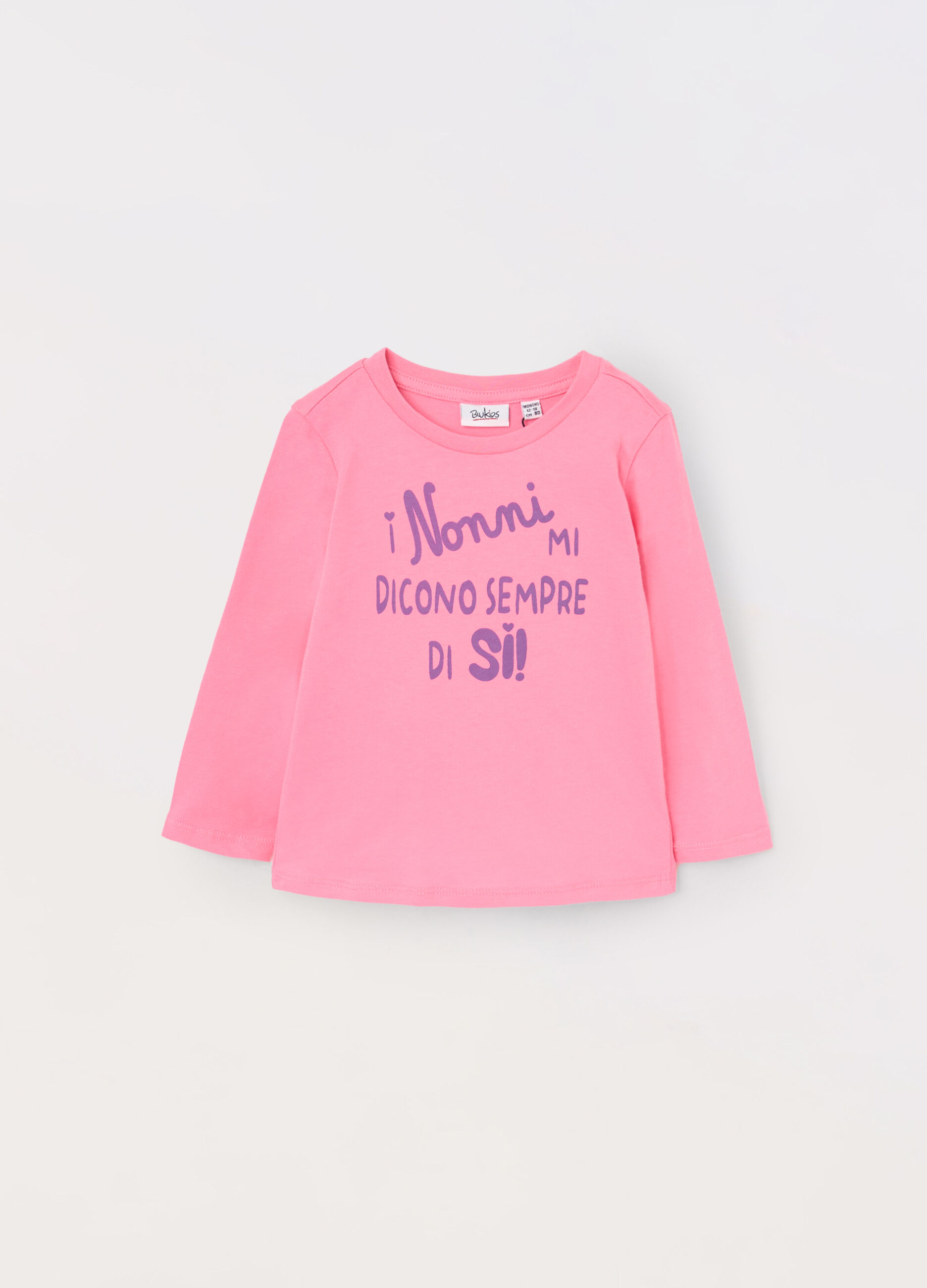 T-shirt in jersey di puro cotone neonata_0
