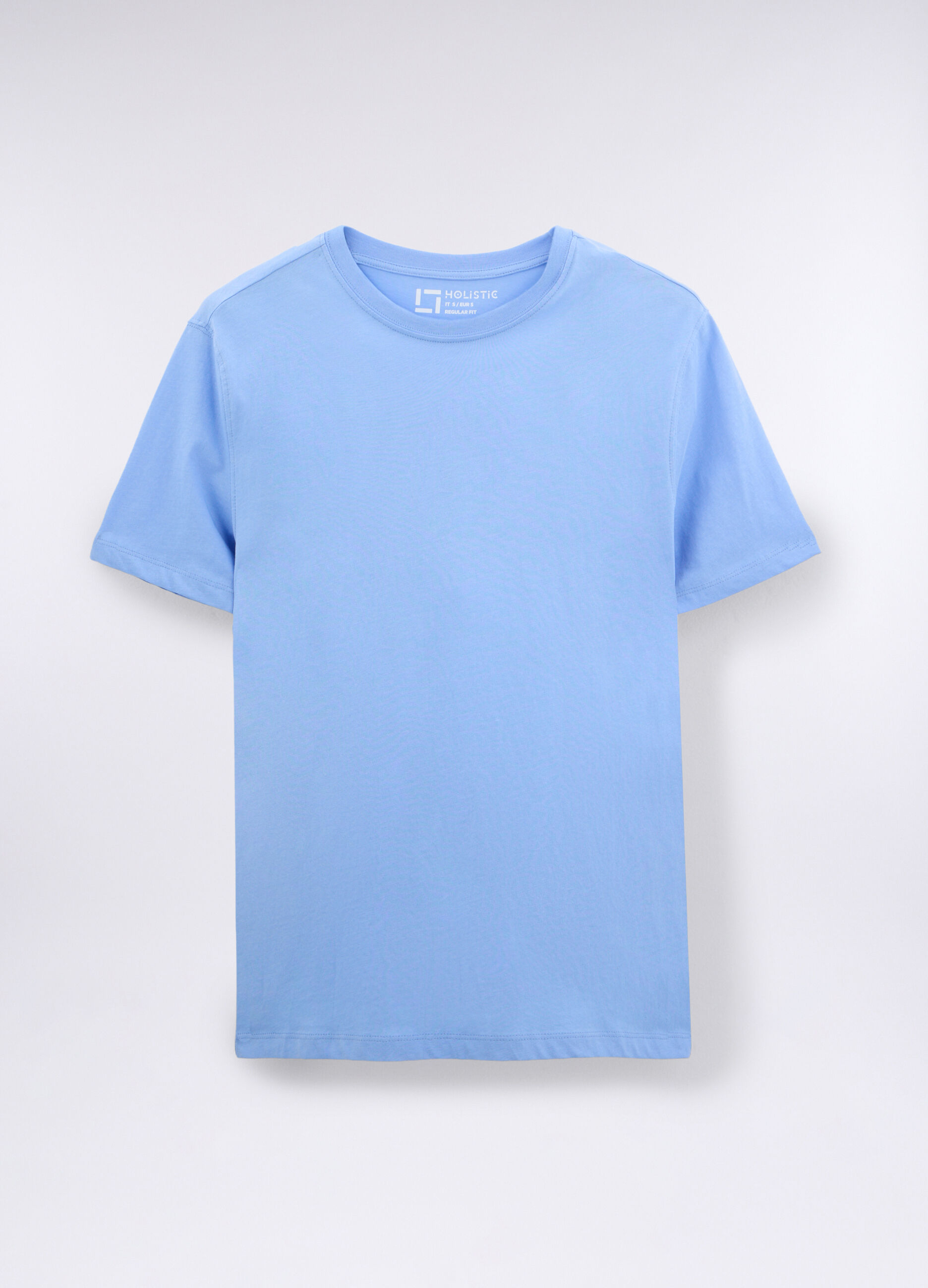 T-shirt girocollo in cotone uomo_0