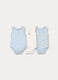 Pack 3 body in costina di puro cotone _0