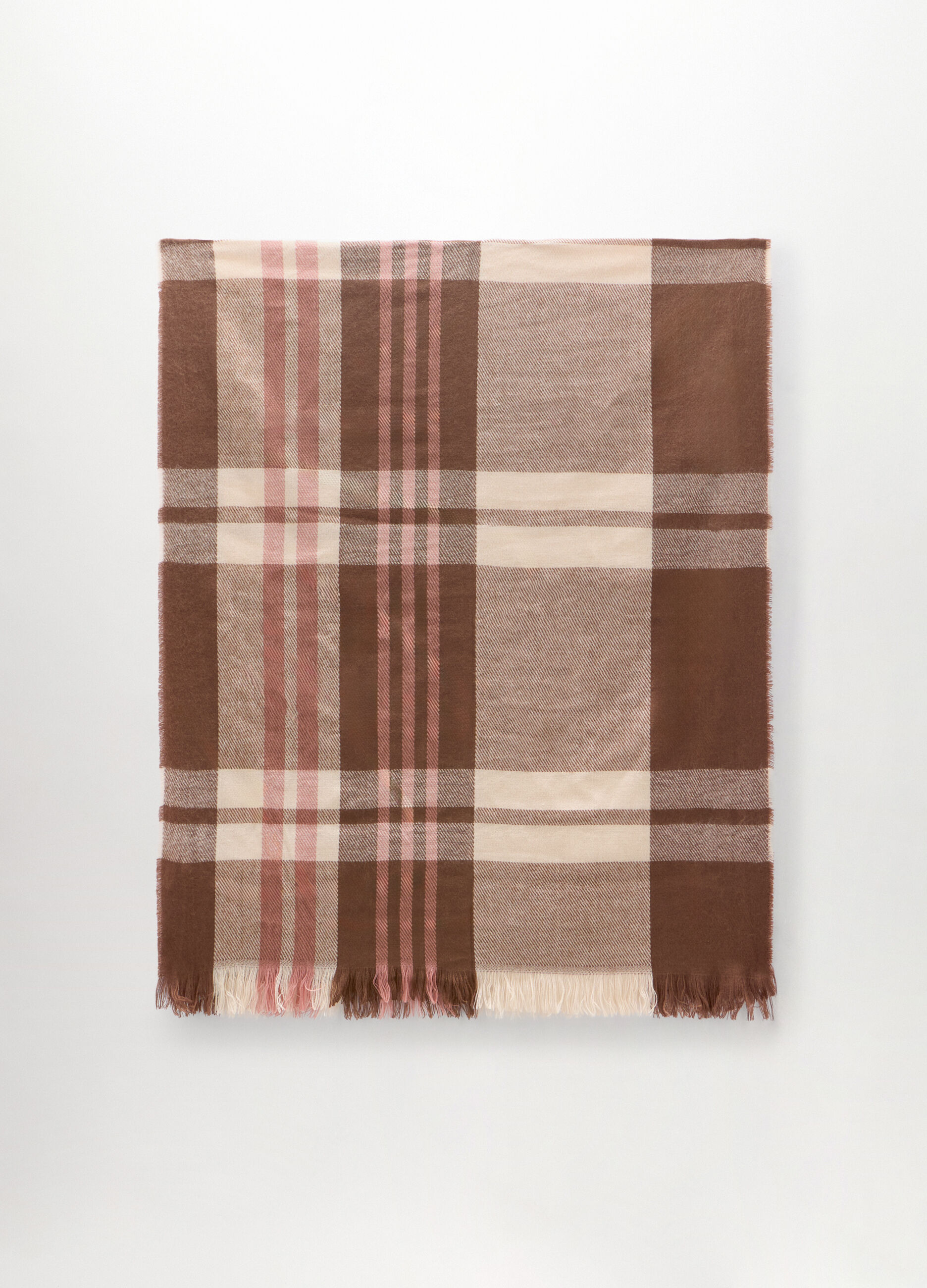 Sciarpa a quadri donna_0