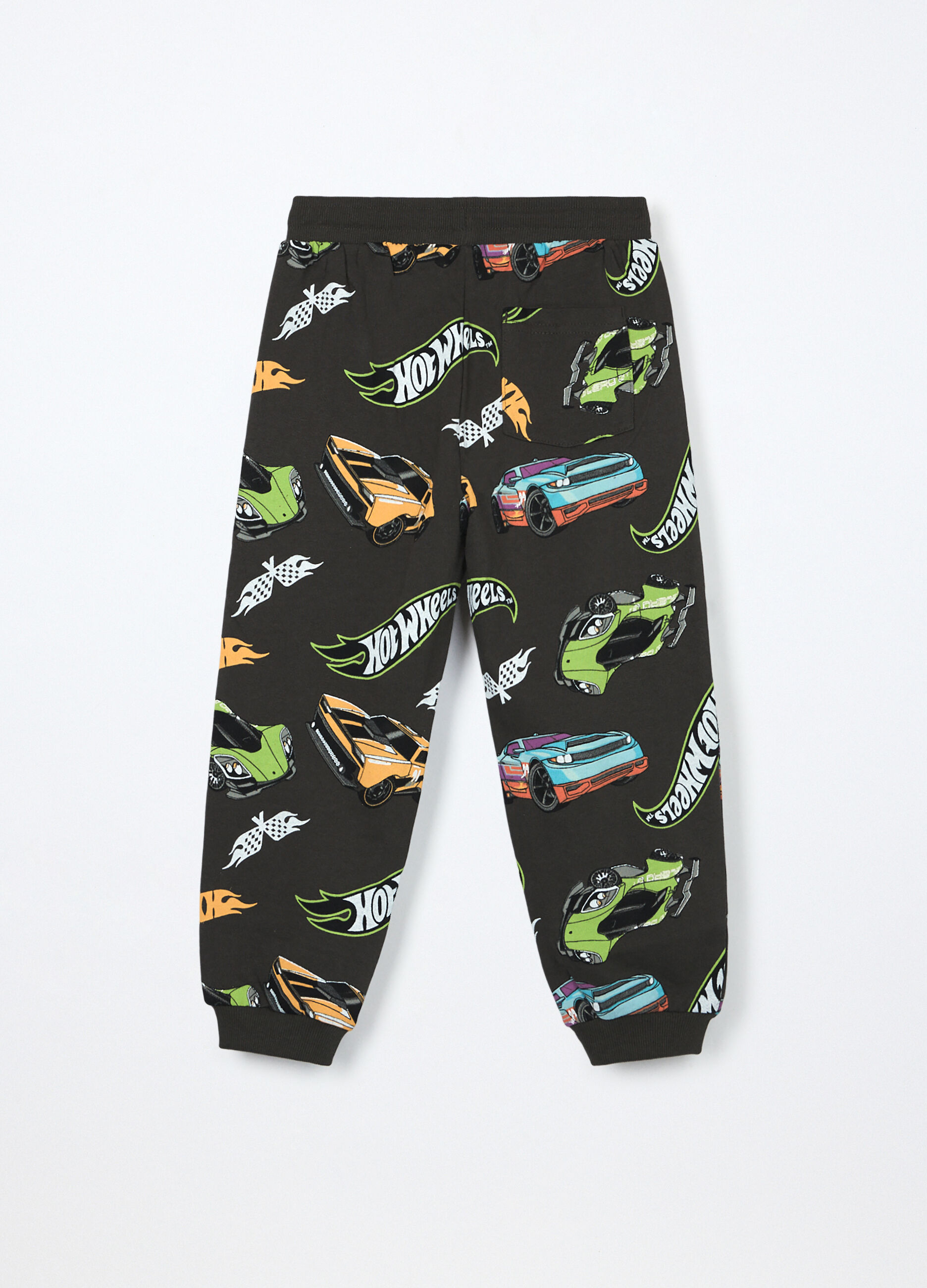 Jogger in french terry di puro cotone bambino_1