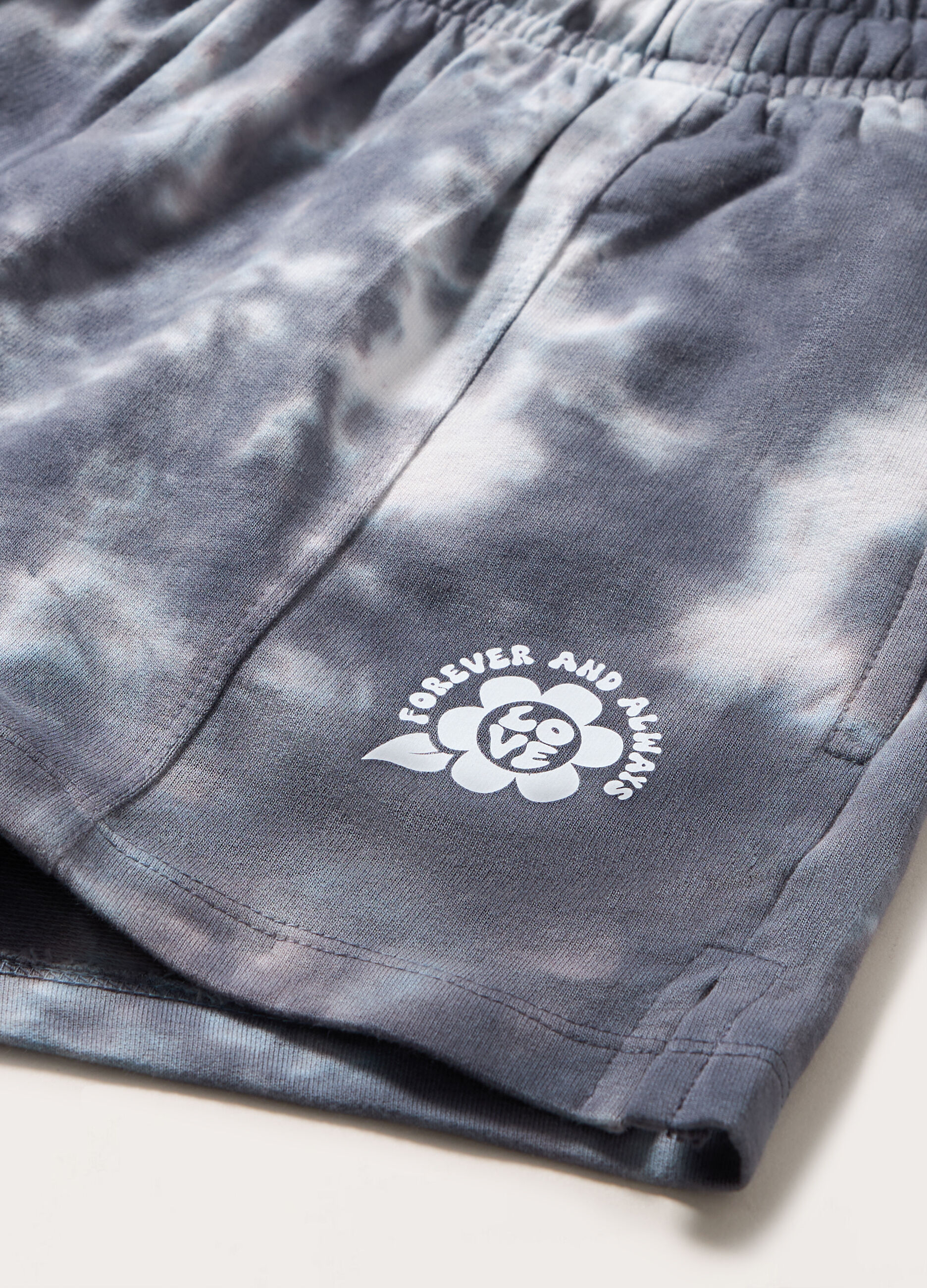 Shorts in french terry di puro cotone ragazza