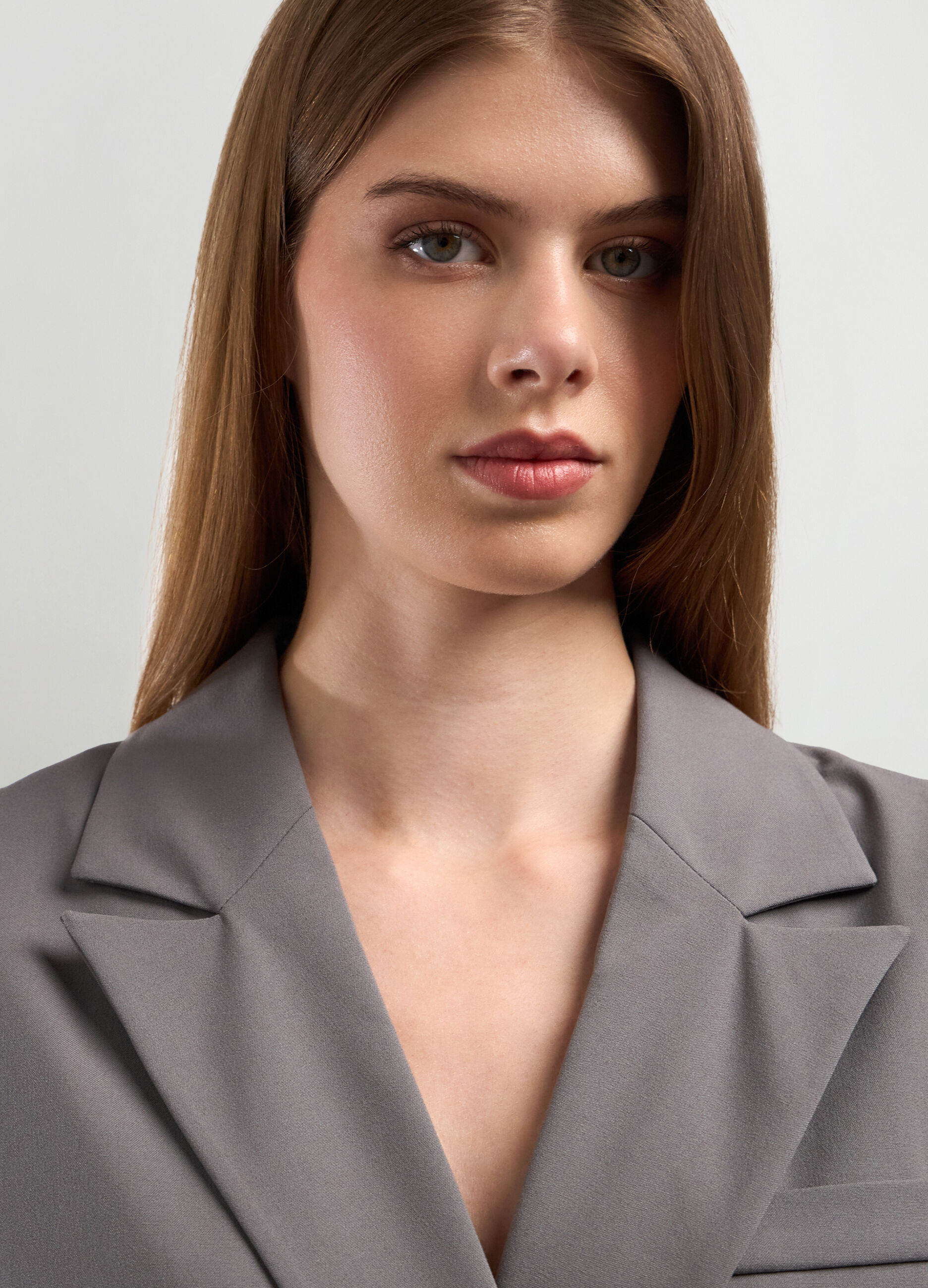 Gilet doppiopetto in mista viscosa donna_2