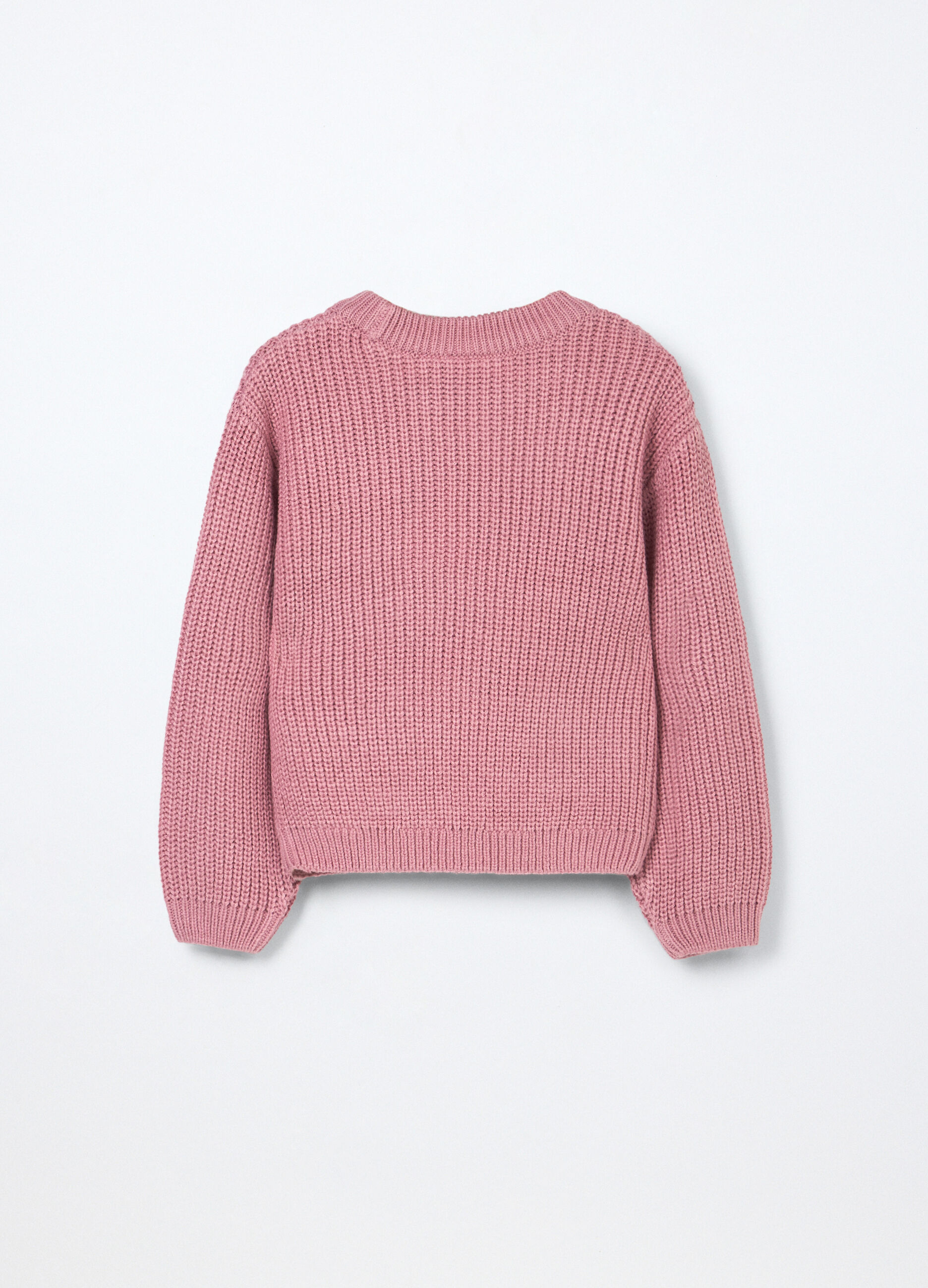 Tricot con paillettes bambina_1