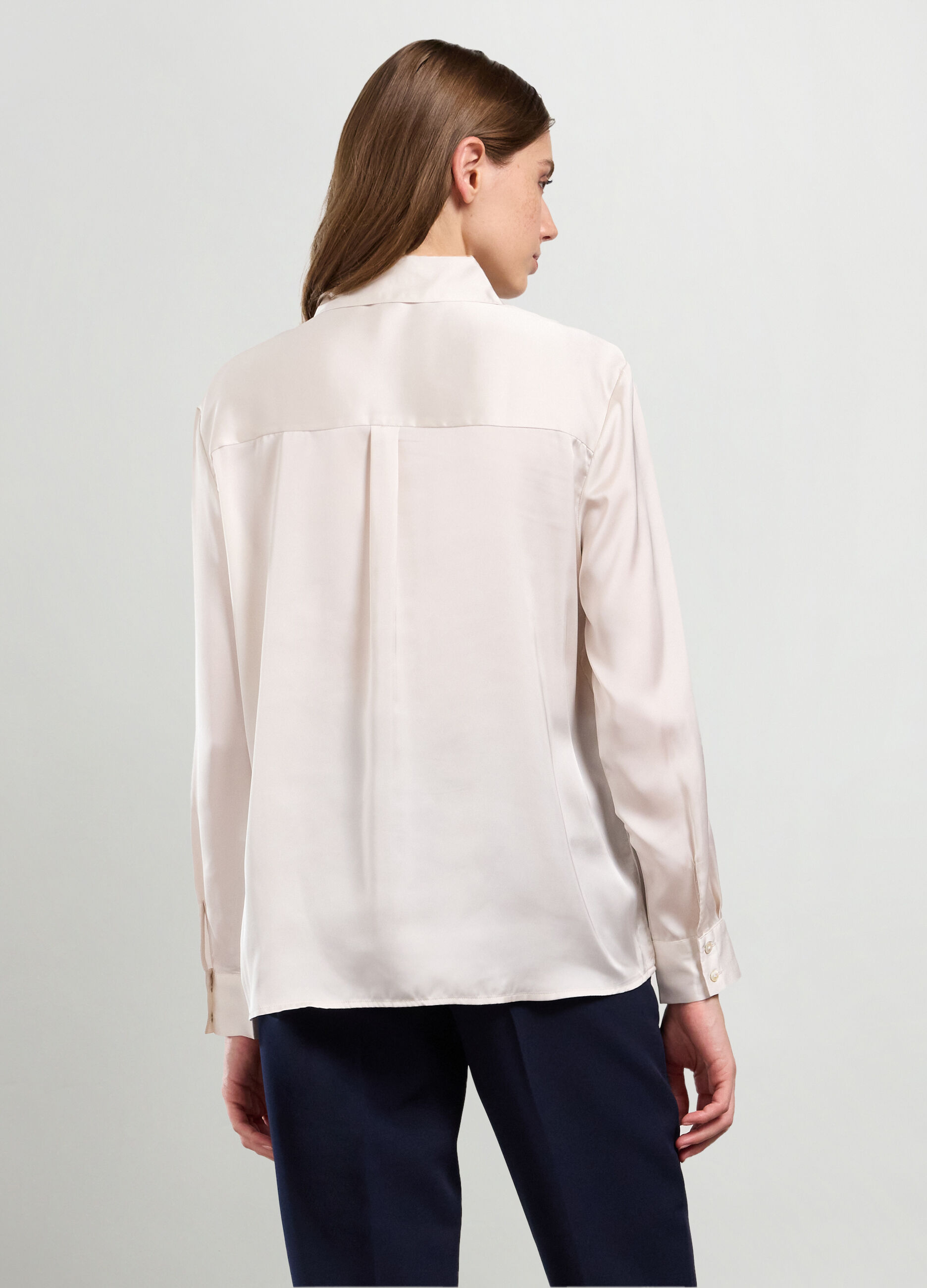 Camicia in raso donna_1