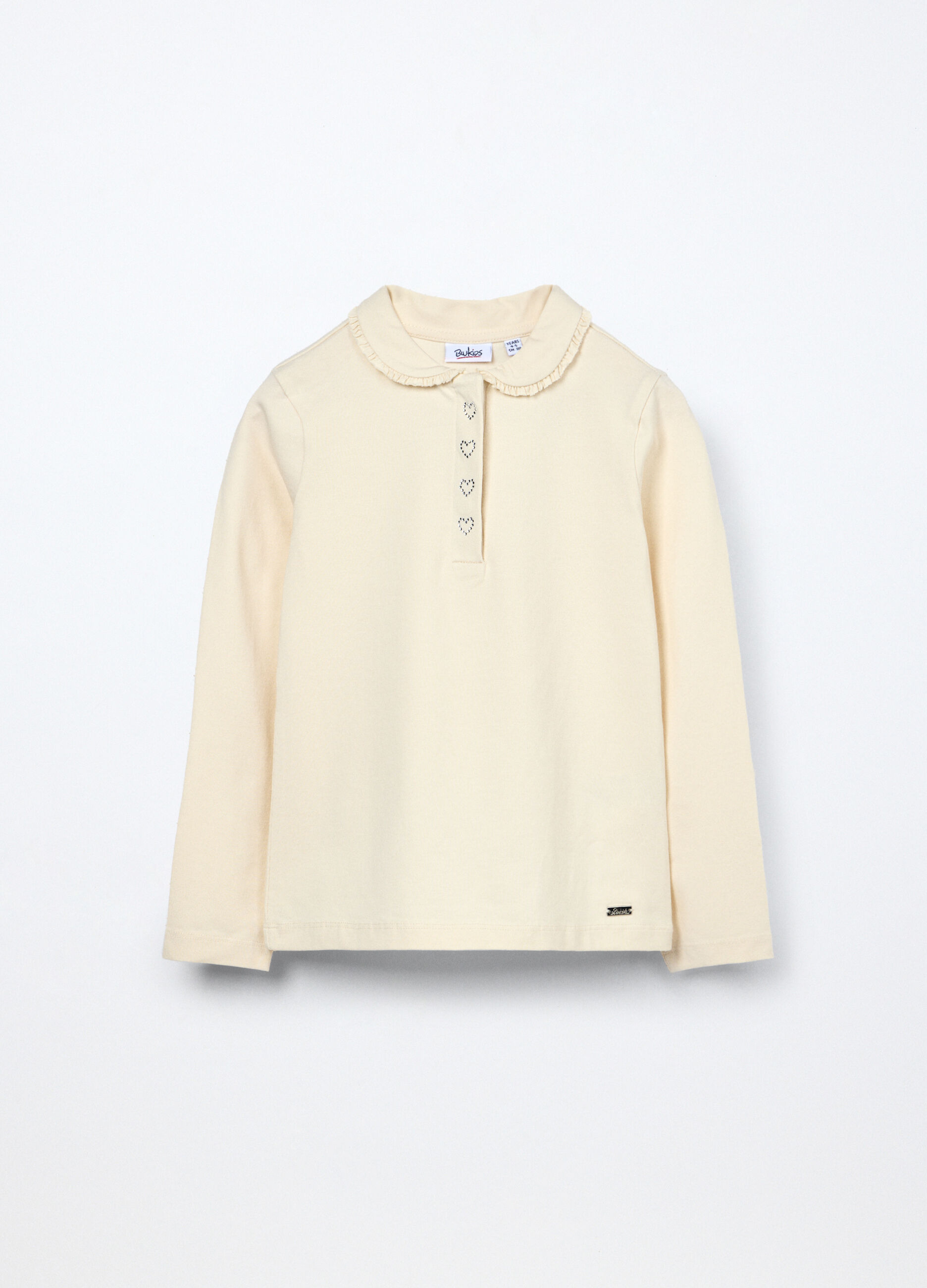 Polo in jersey di cotone stretch bambina_0