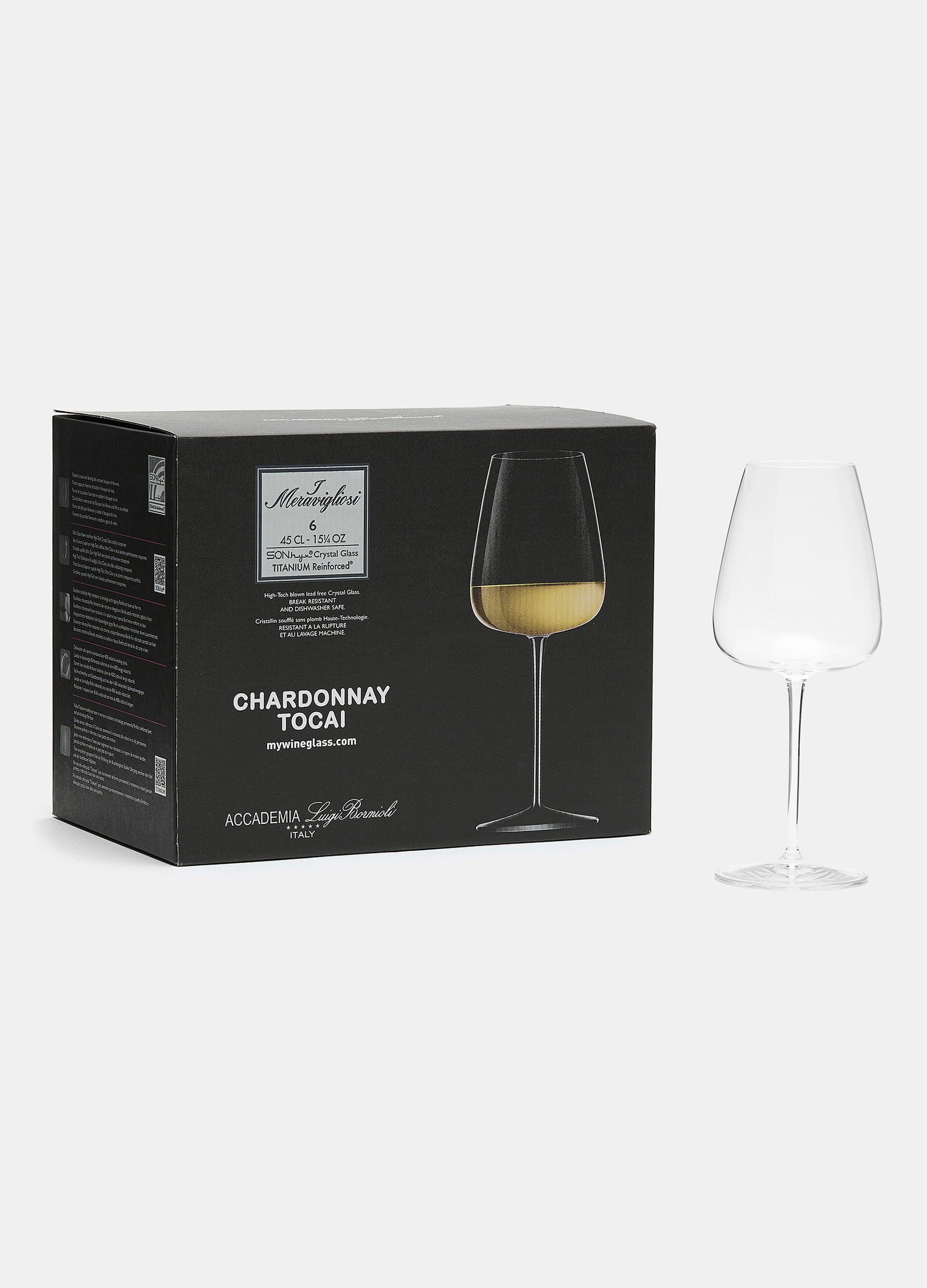 Set 6 calici da vino bianco