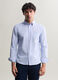 Camicia regular fit in cotone a righe uomo_0