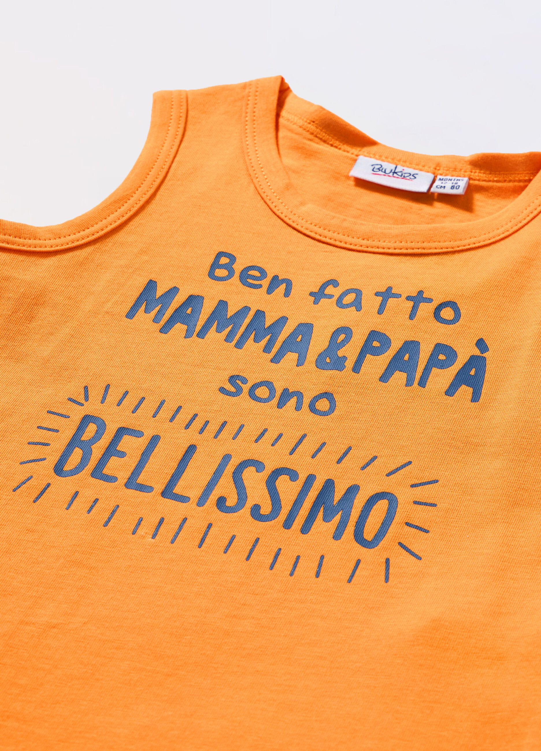 Canotta in jersey di puro cotone neonato_1