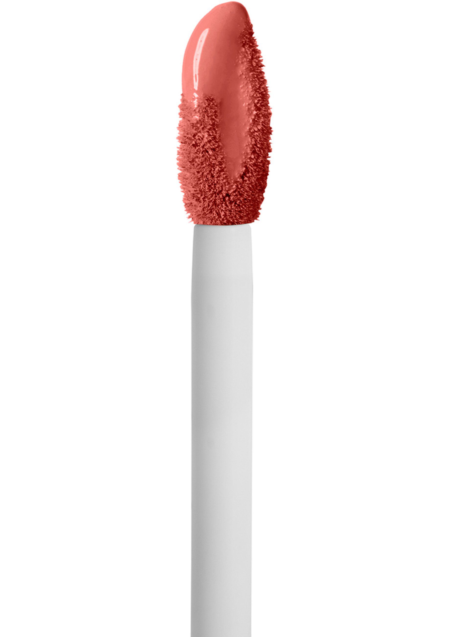 Maybelline New York Tinta Labbra SuperStay Matte Ink, Rossetto Matte Liquido a Lunga Tenuta, Self-starter (130), 5 ml.