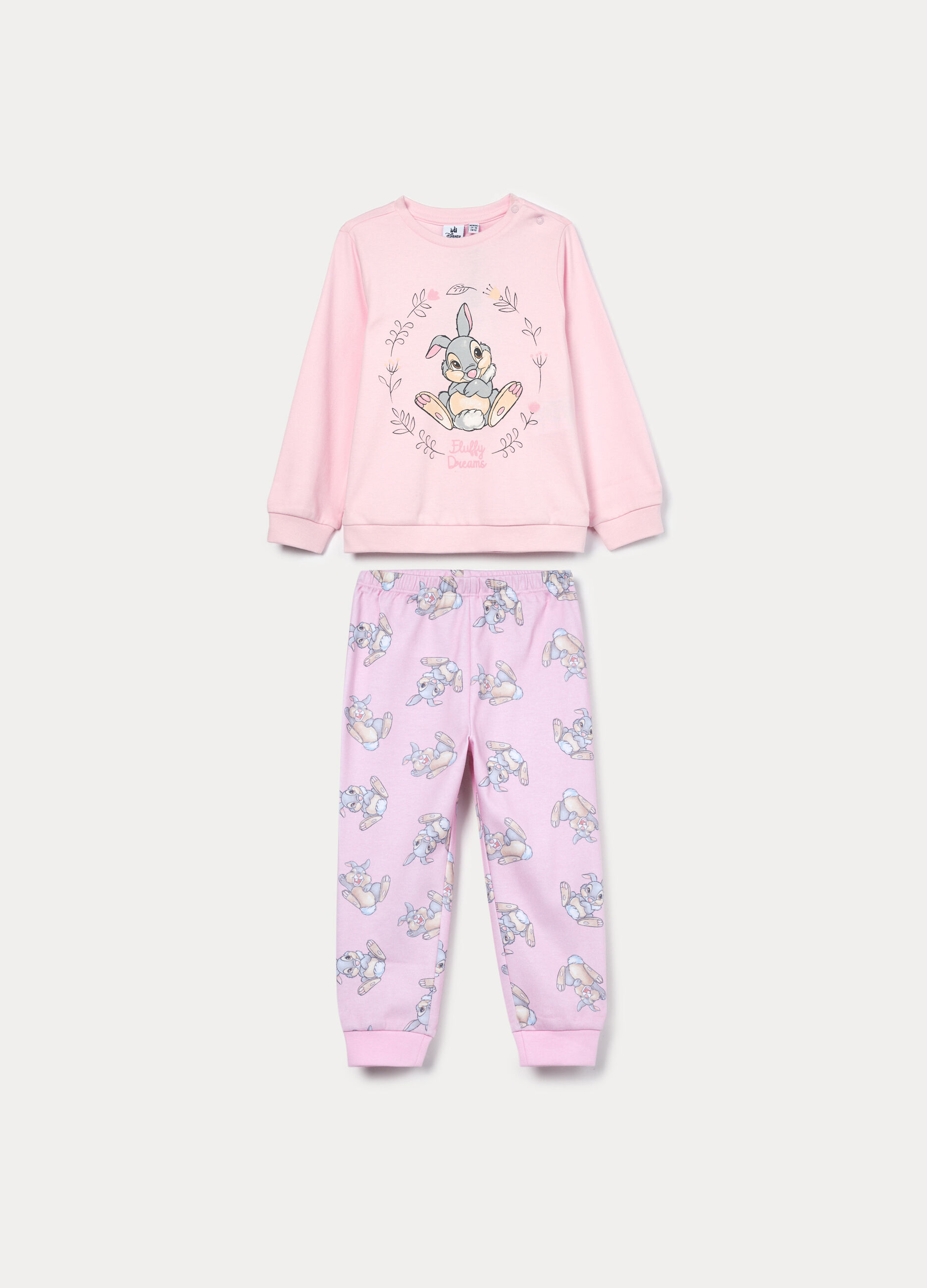 Set pigiama lungo Disney in puro cotone_0