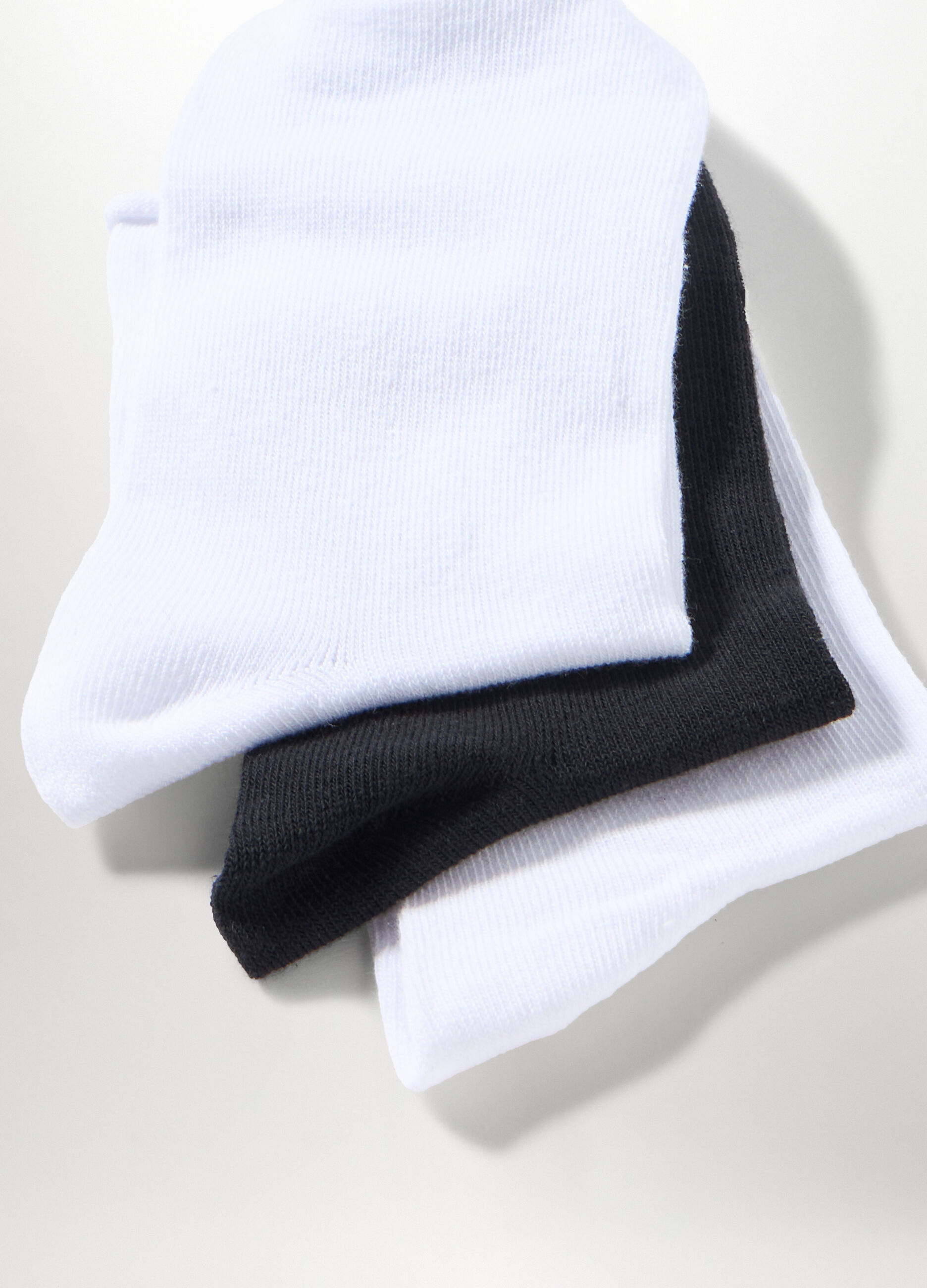 Pack 3 calze corte misto cotone donna_1