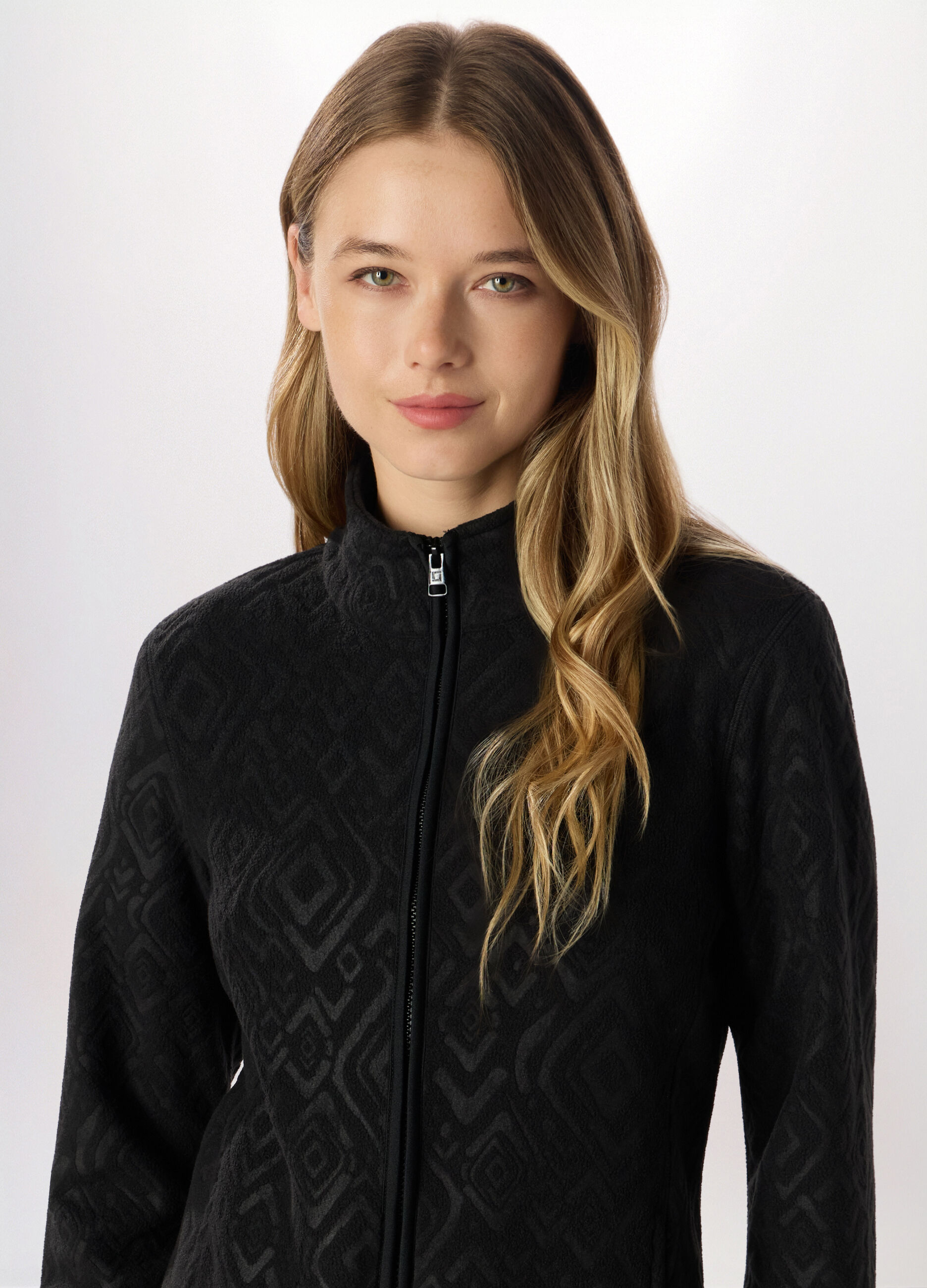 Felpa full zip in pile donna Holistic fitness_2