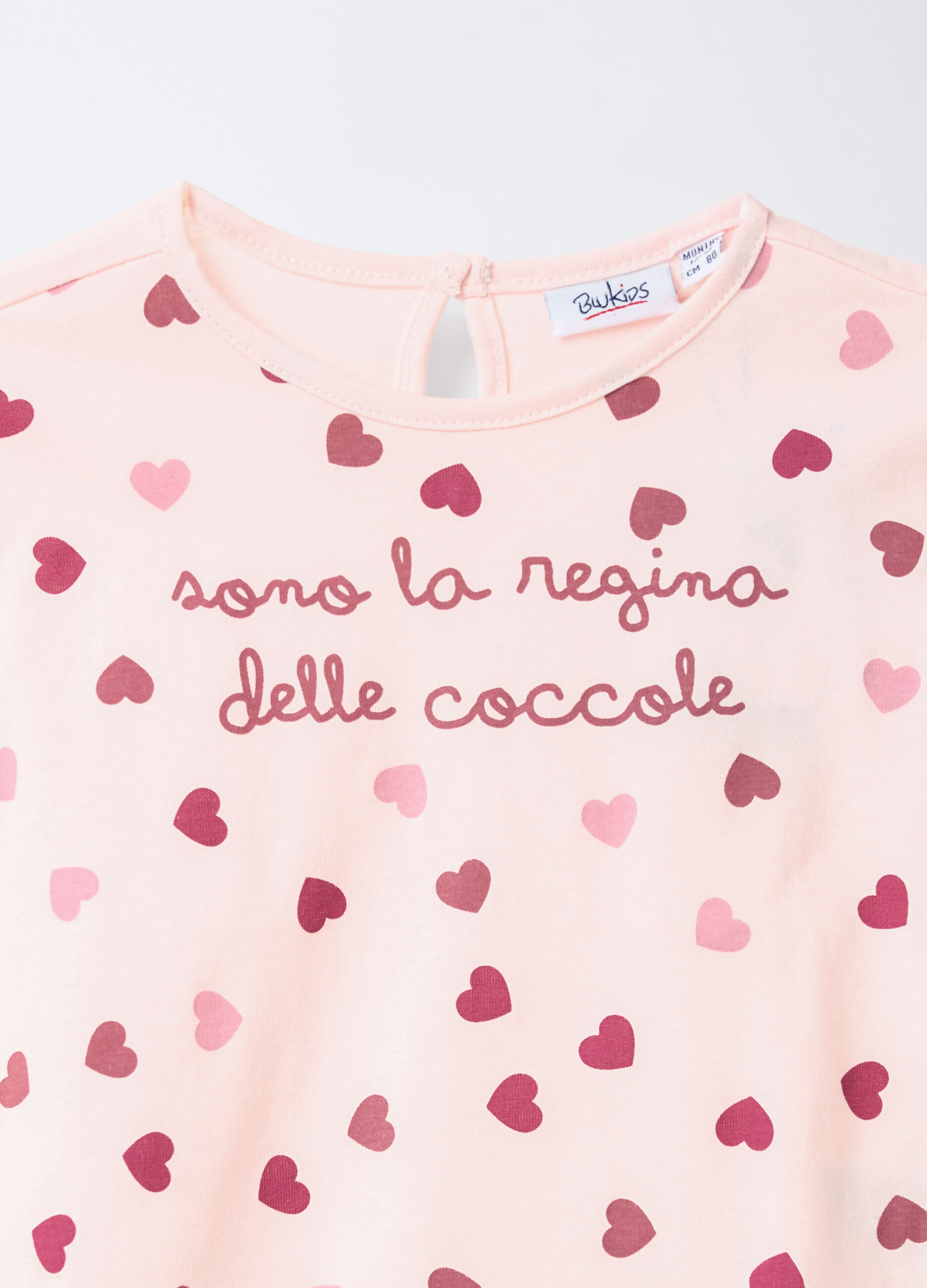 T-shirt in jersey di puro cotone bimba_2