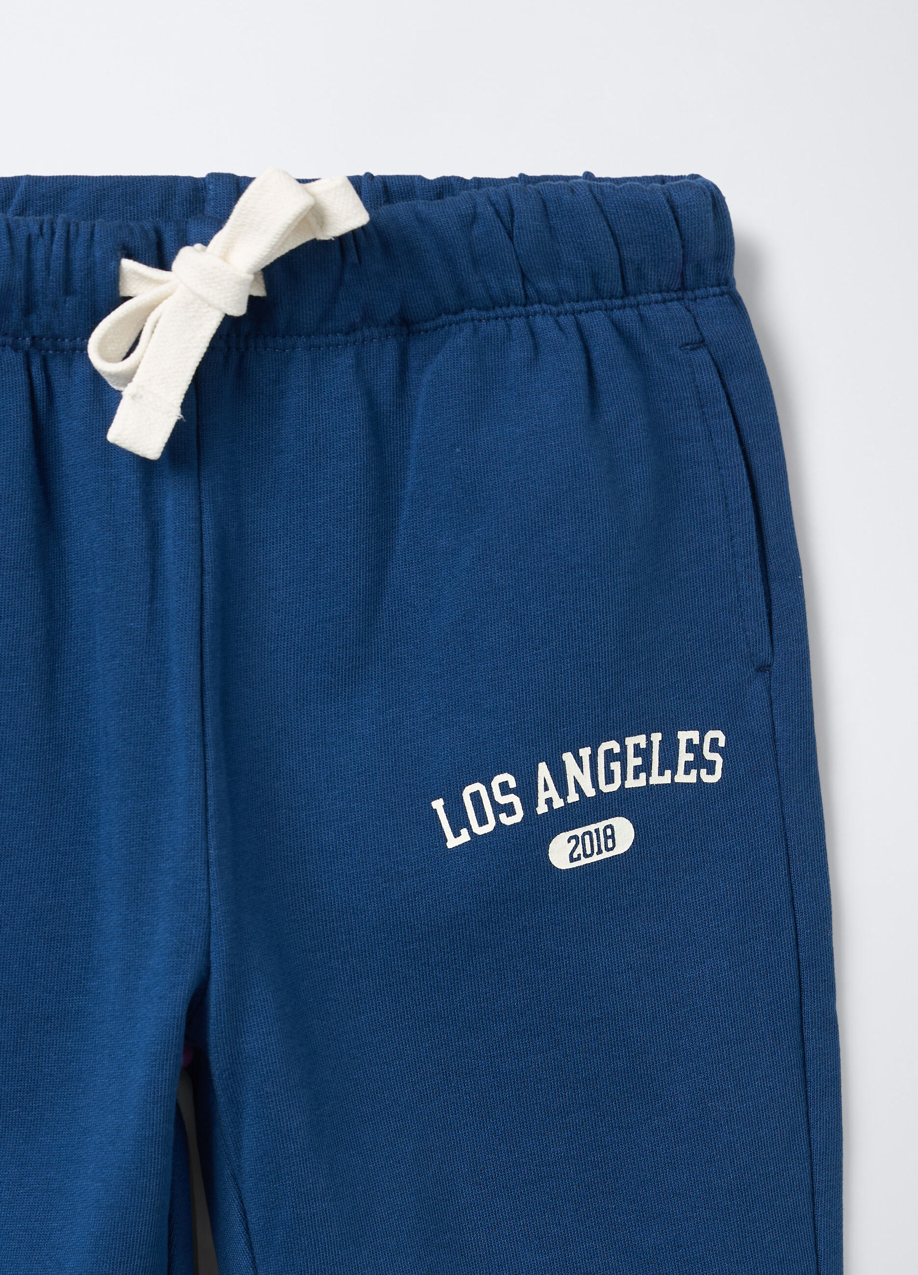 Jogging set in puro cotone garzato bambino_3
