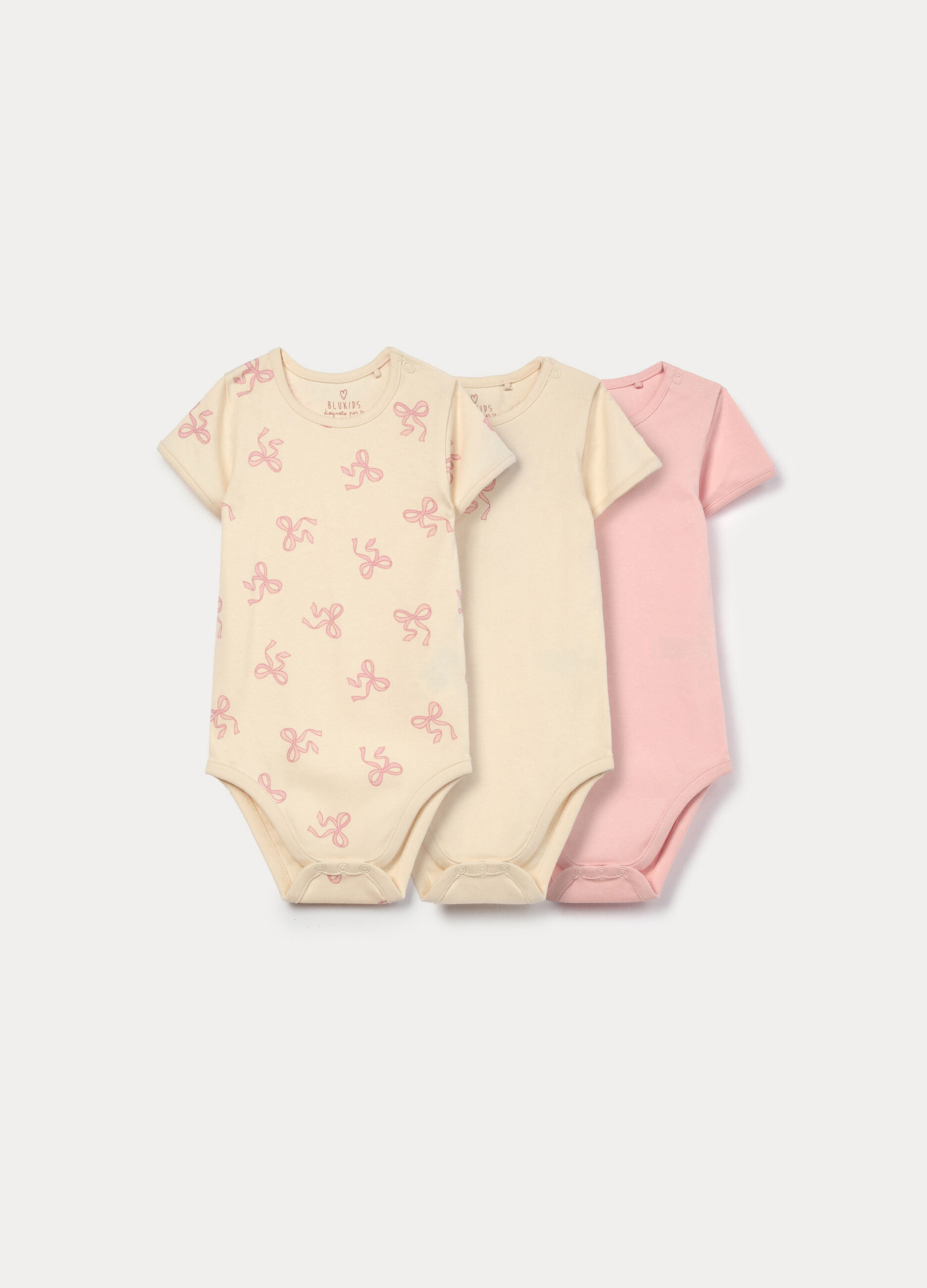 Pack 3 body in puro cotone _0