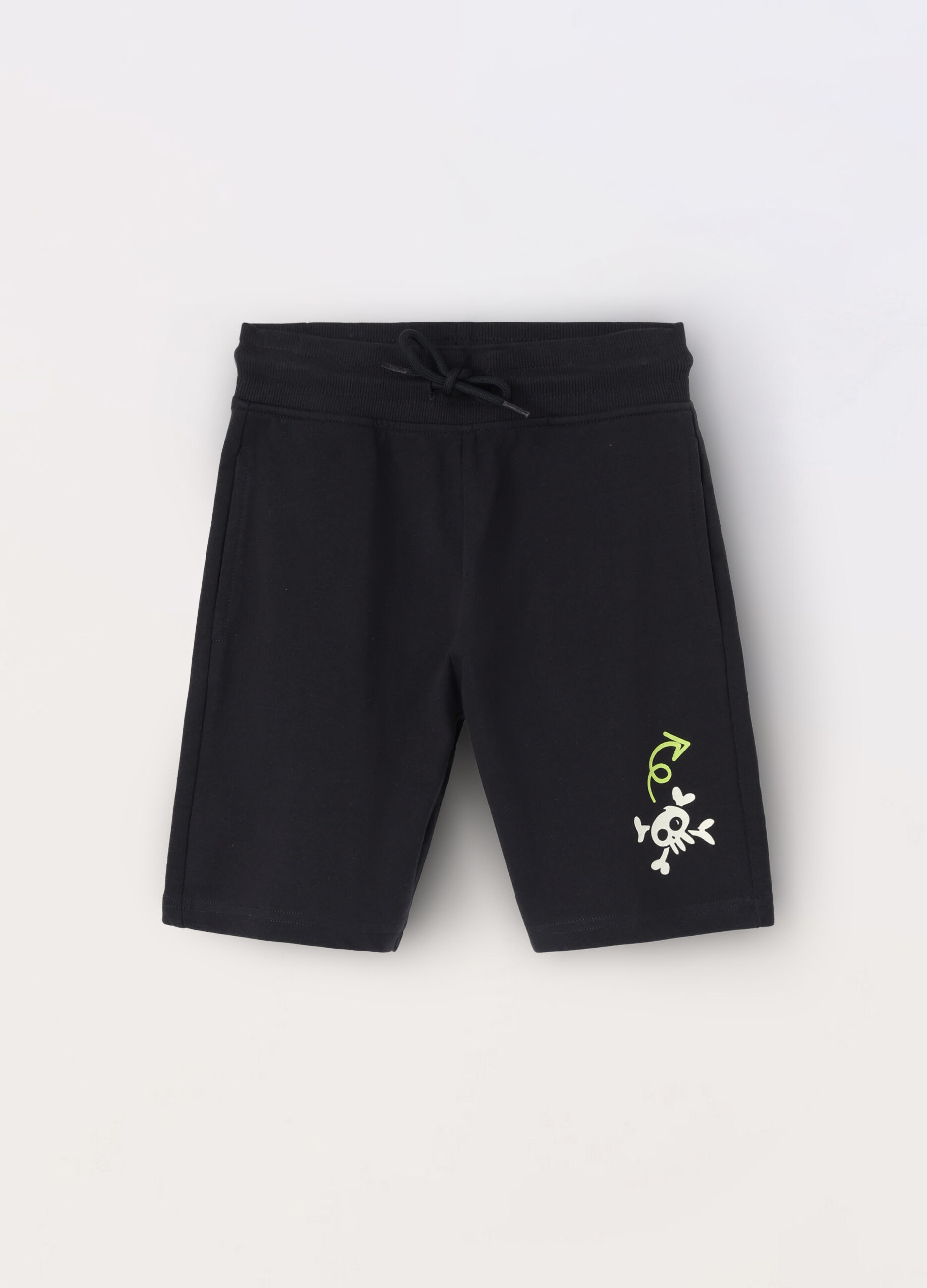 Bermuda in french terry di puro cotone bambino_0