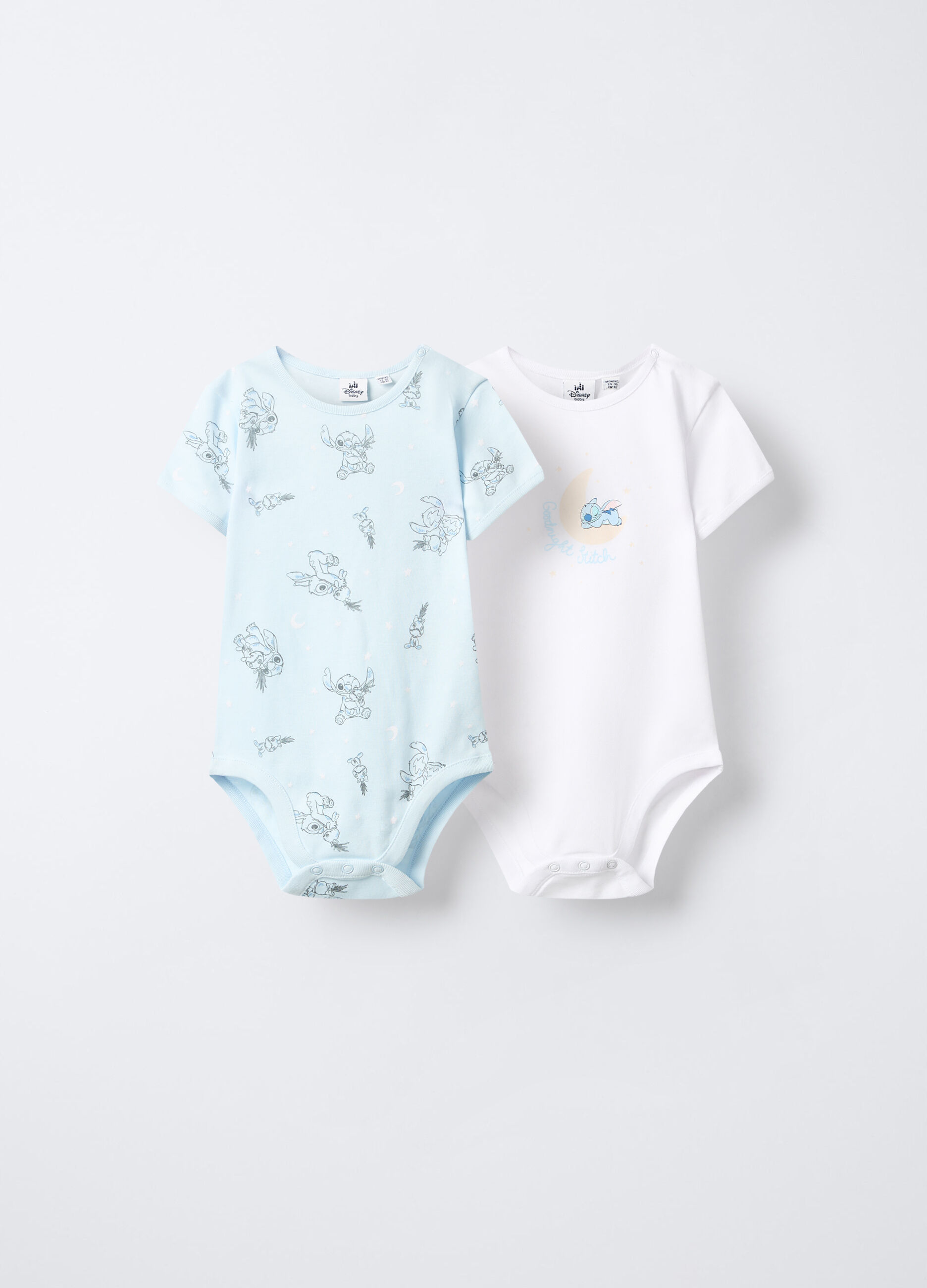 Pack 2 body Disney in costina di puro cotone _0