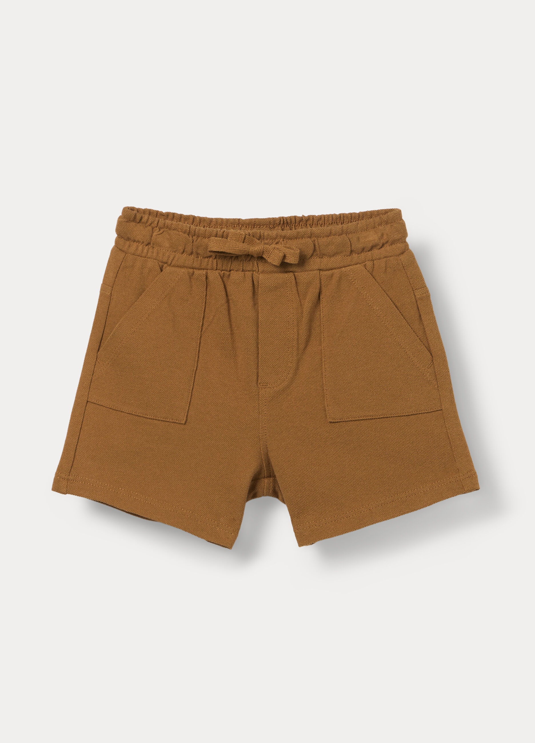 Shorts in puro cotone Piquet bimbo_0
