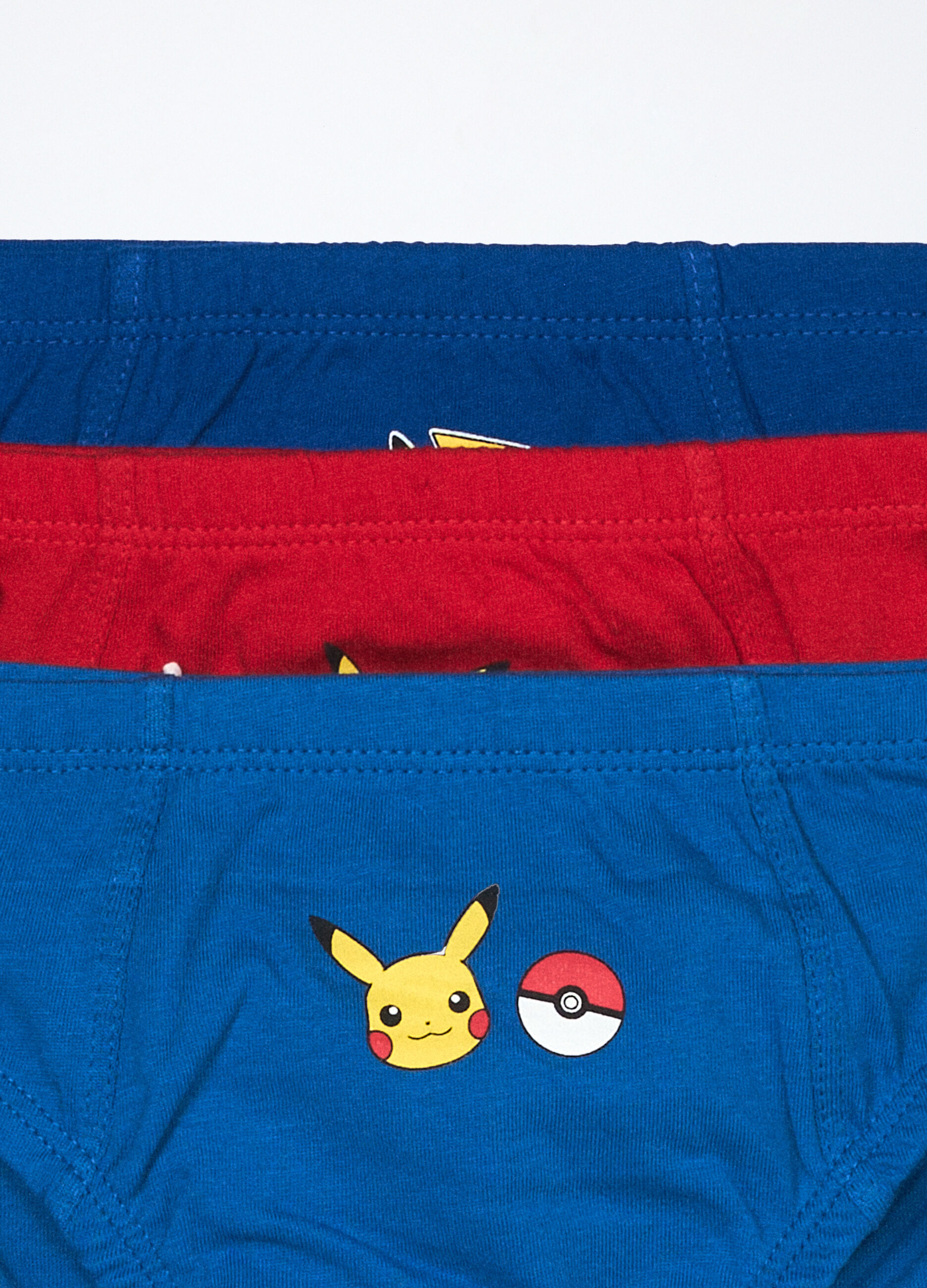 Pack 3 slip Pokémon in jersey di puro cotone bambino_3