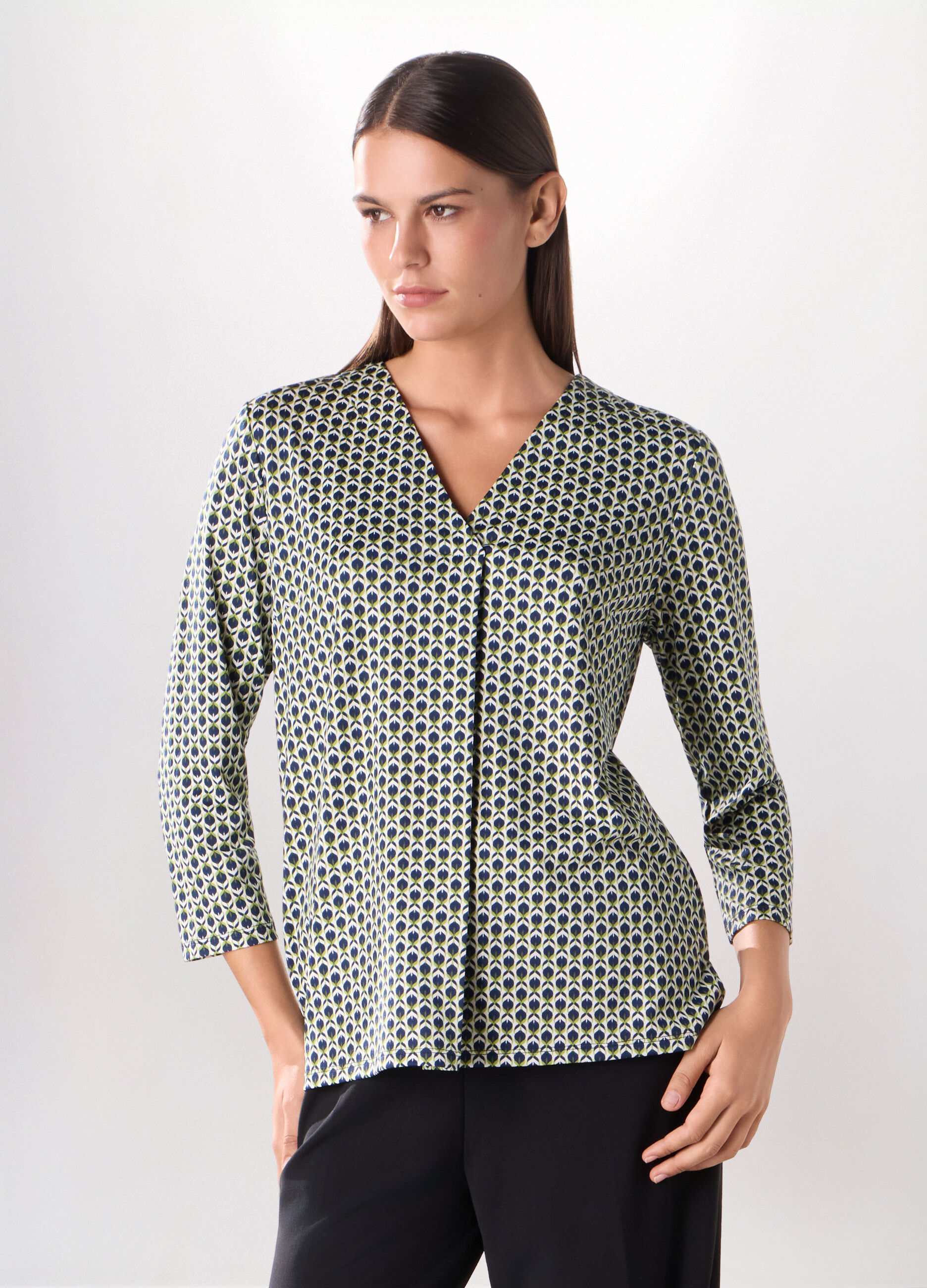 Top con maniche a 3/4 donna_0