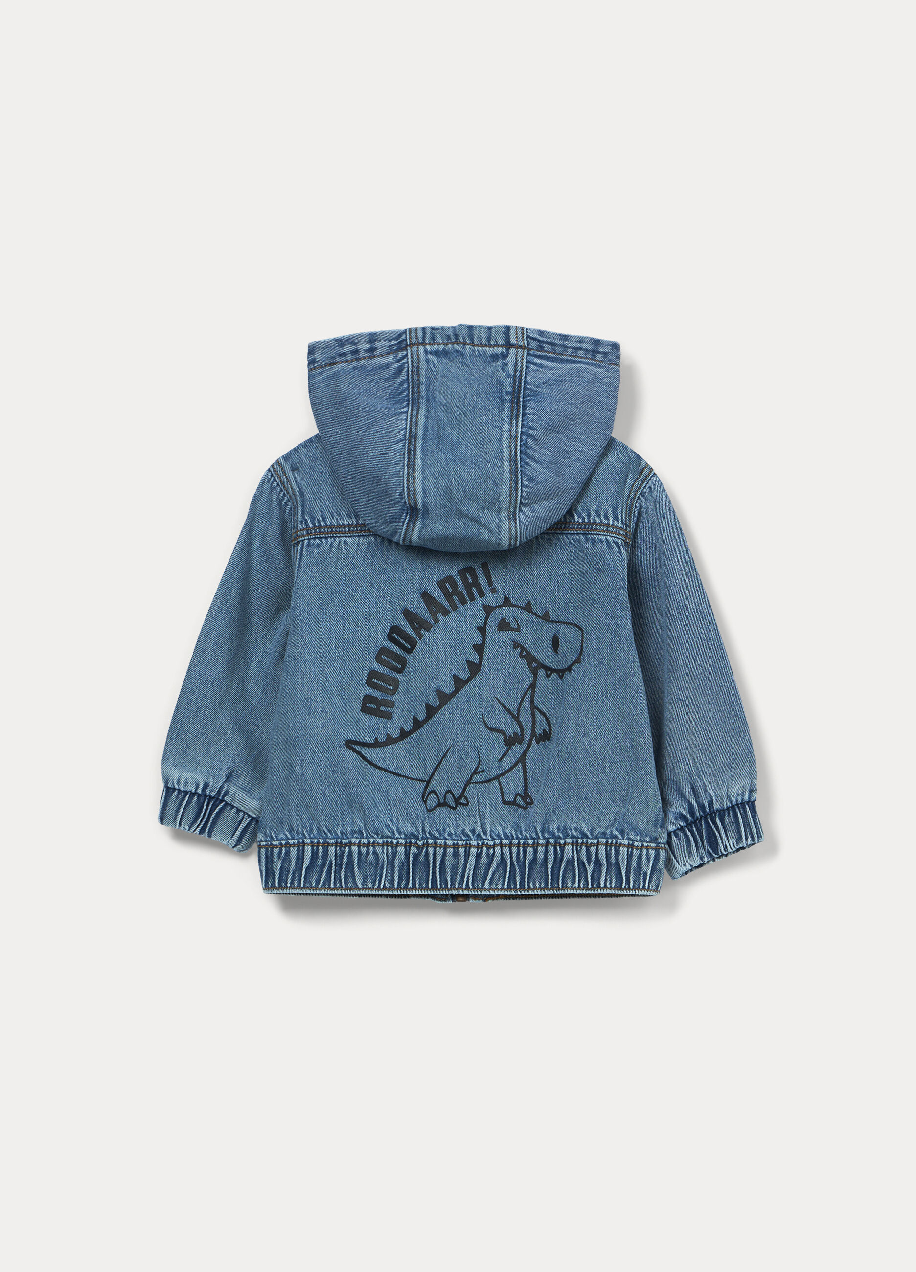Giacca in denim misto cotone bimbo_1