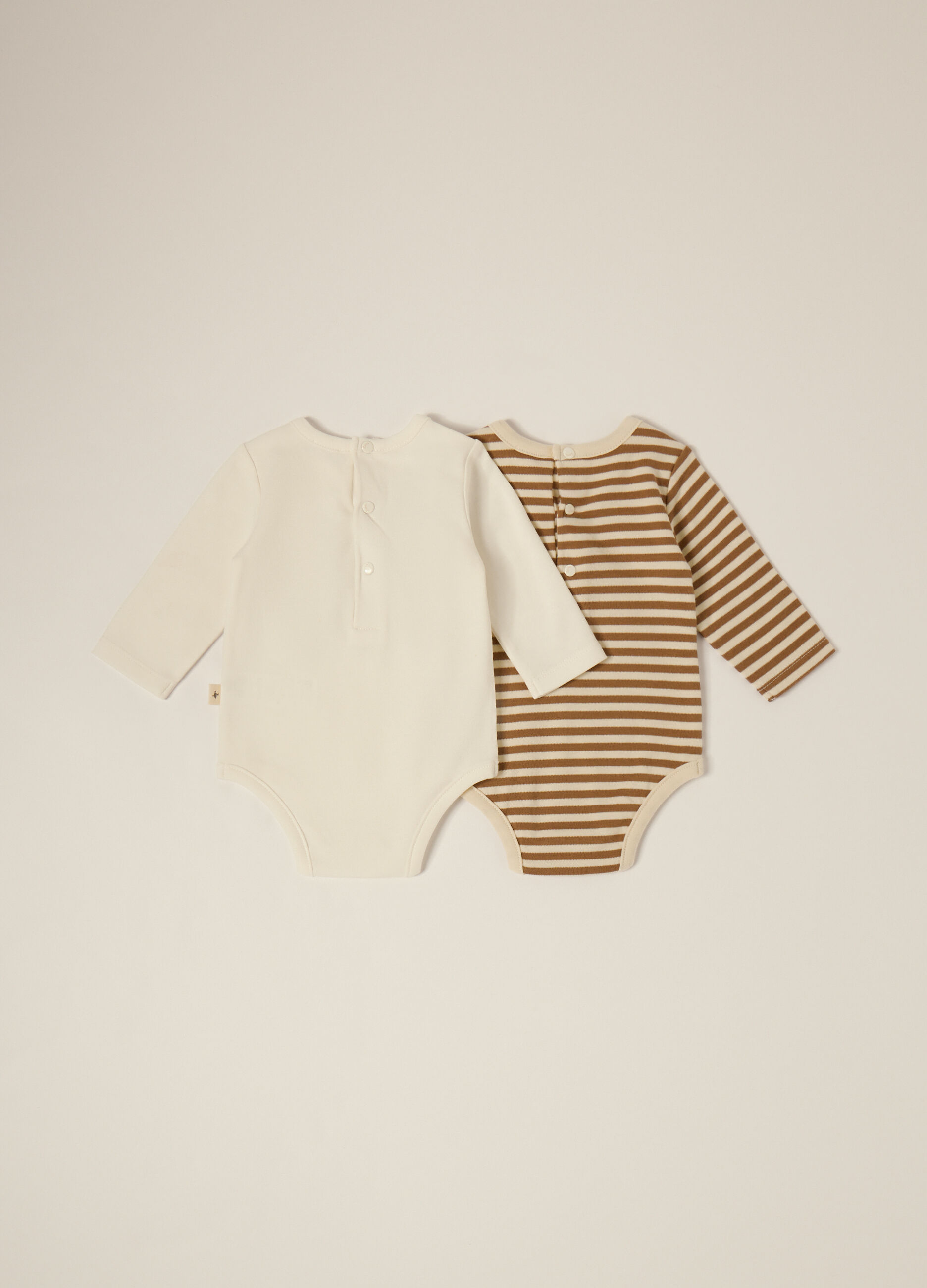 Set di body multicolor per neonato in cotone_1