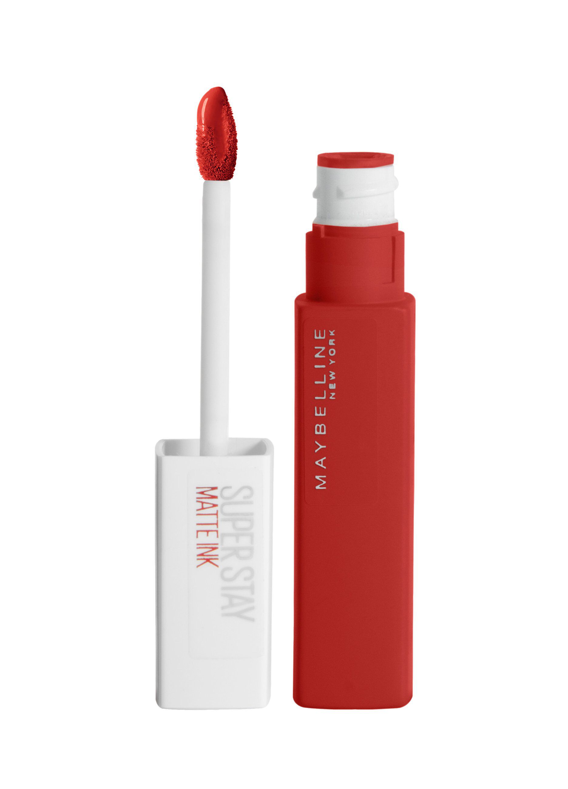 Maybelline New York Tinta Labbra SuperStay Matte Ink, Rossetto Matte Liquido a Lunga Tenuta, Dancer (118), 5 ml.