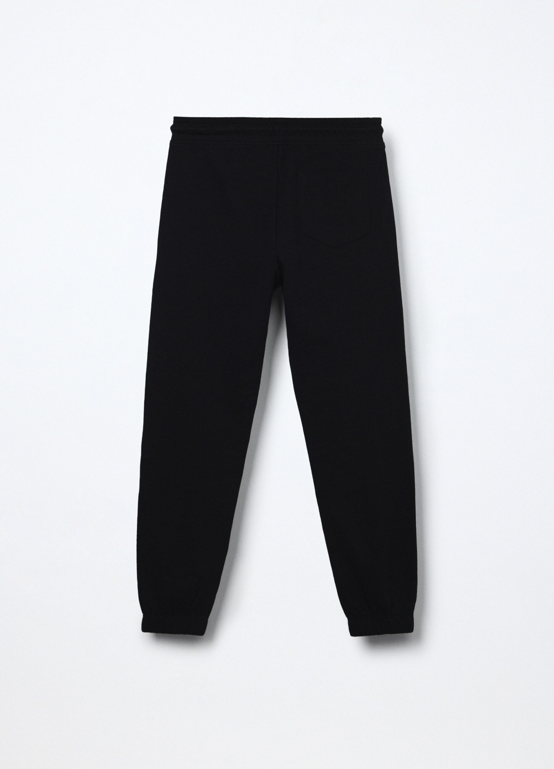 Joggers in french terry di puro cotone bambino_1