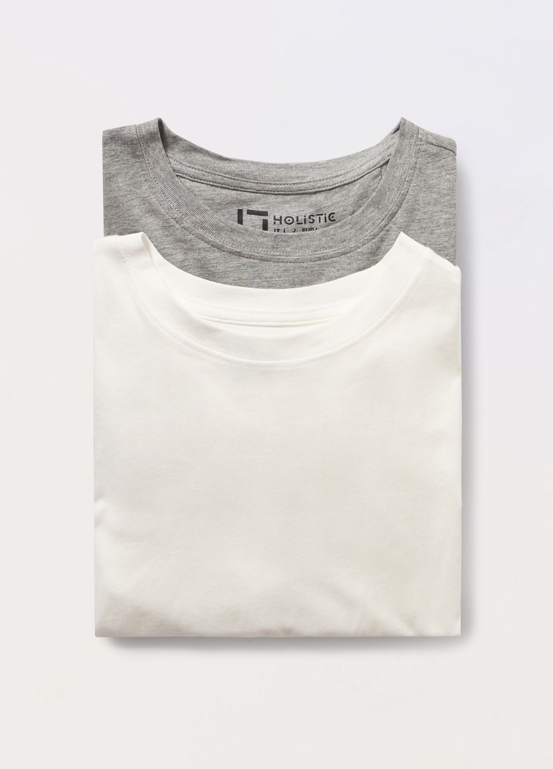 2 pack magliette intime in jersey di cotone uomo