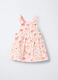 Vestito-salopette in costina di velluto neonata_0