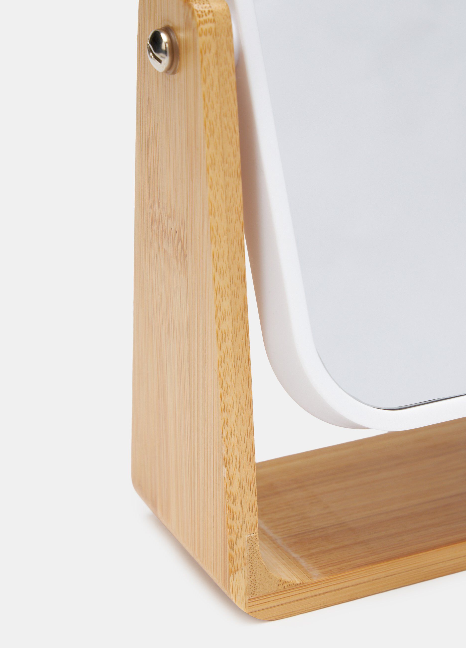 Specchio rettangolare con base in bamboo_1