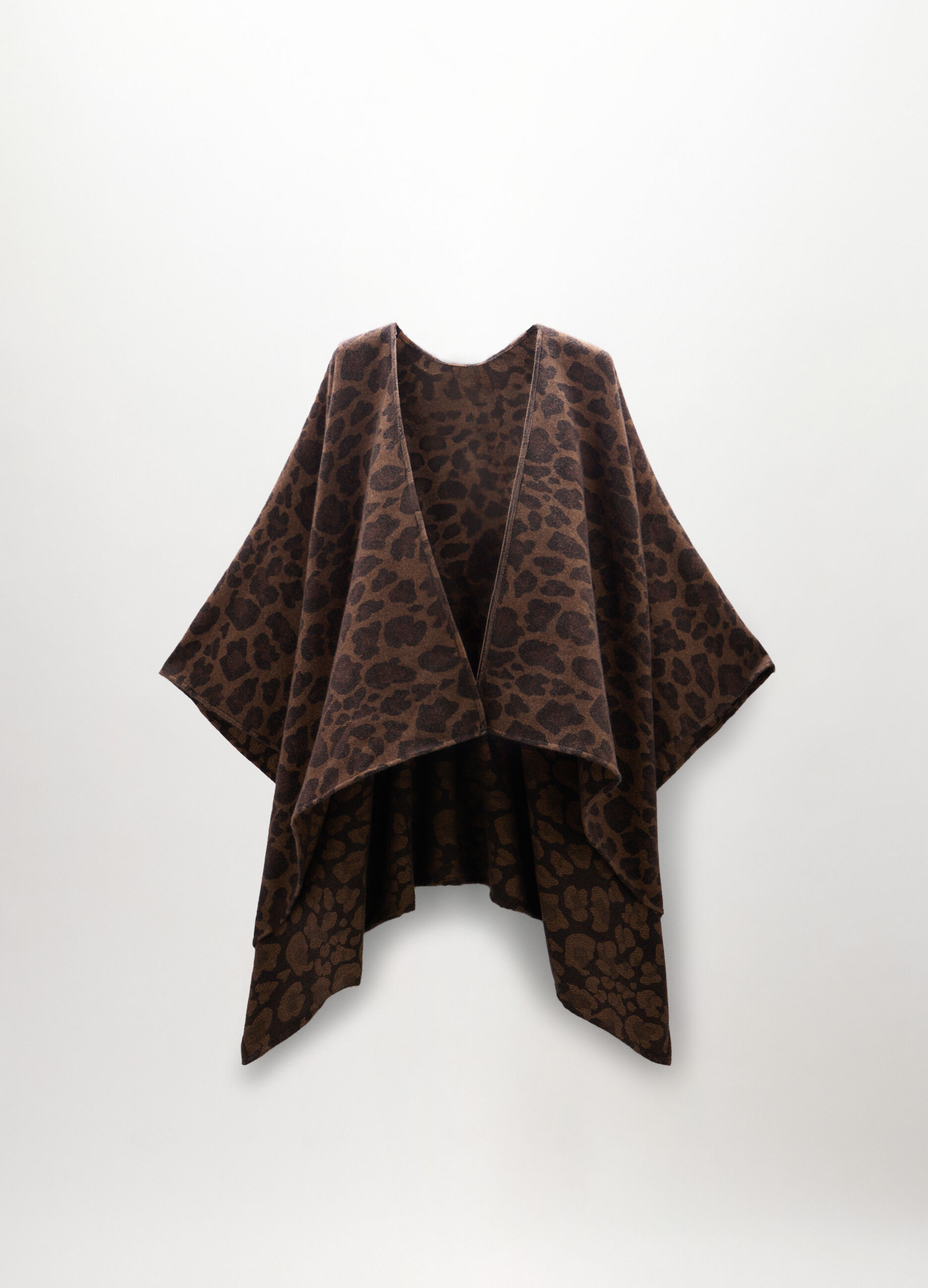 Poncho animalier donna_0