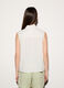 Camicia regular fit con colletto alla francese in popeline di puro cotone donna_2