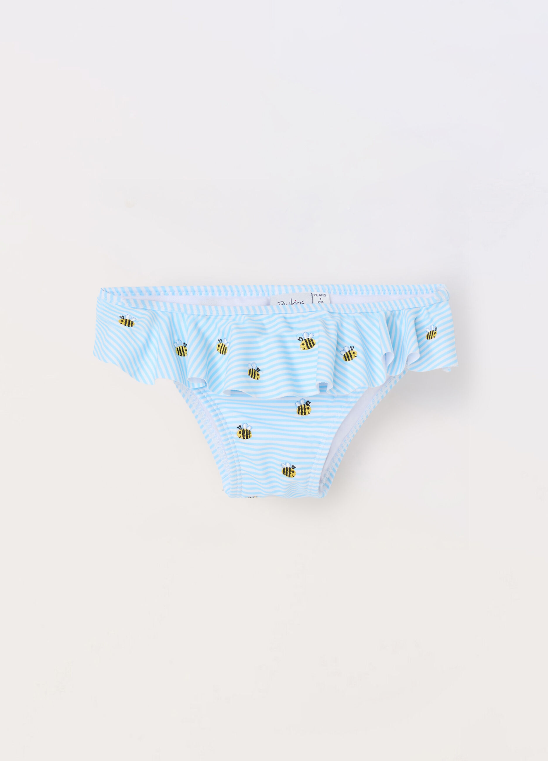 Costume slip con rouches neonata_0