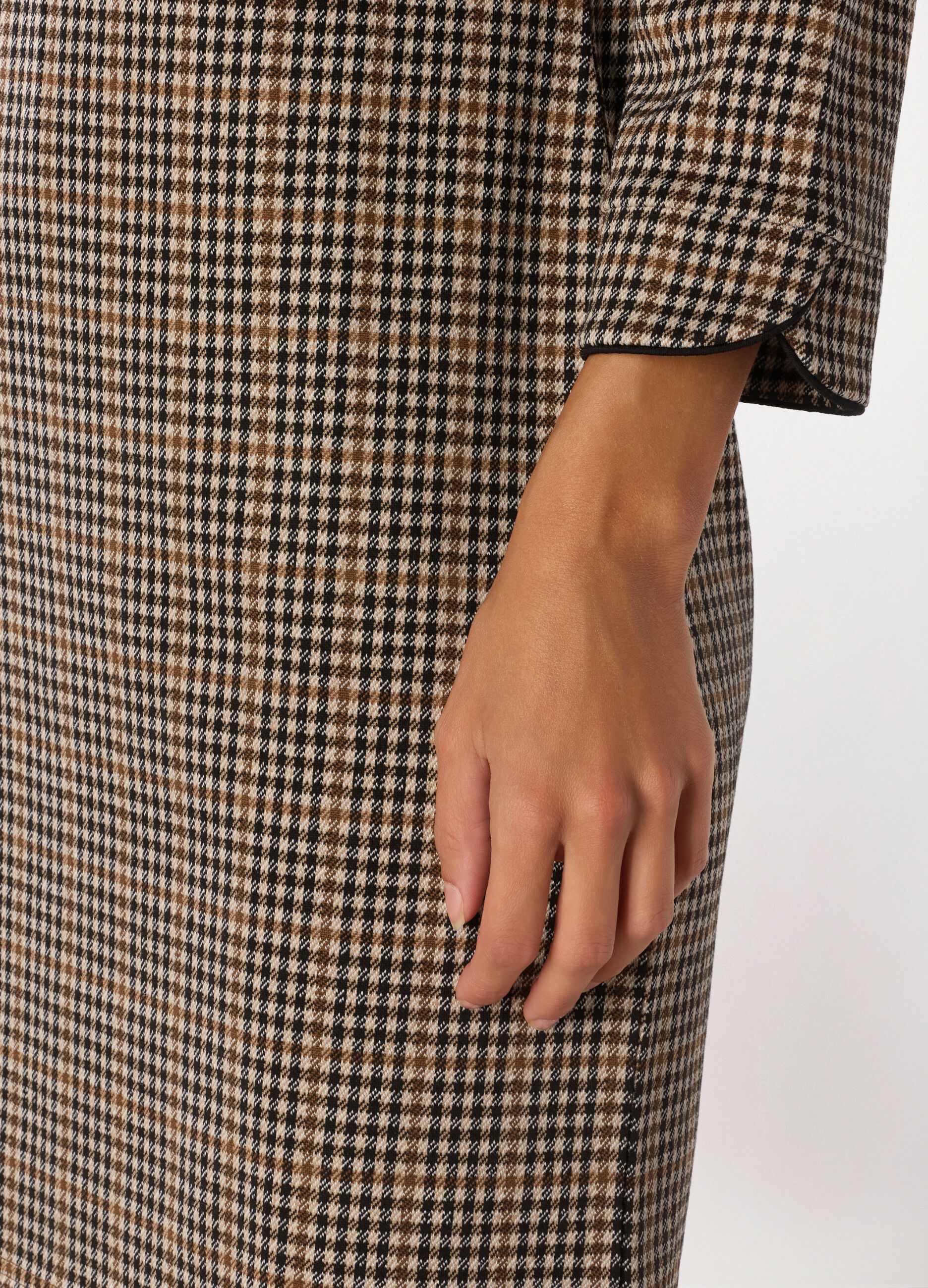 Vestito corto misto viscosa donna_2