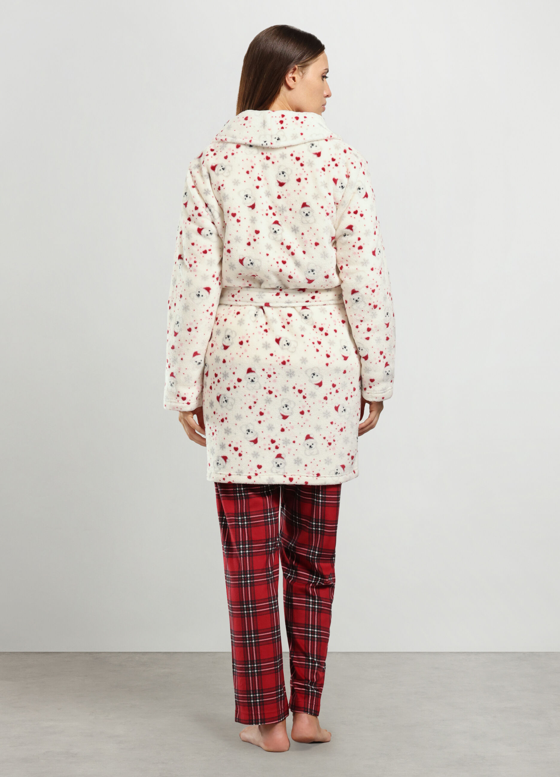 Vestaglia coral fleece donna_1