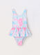 Costume intero con stampa bambina_0