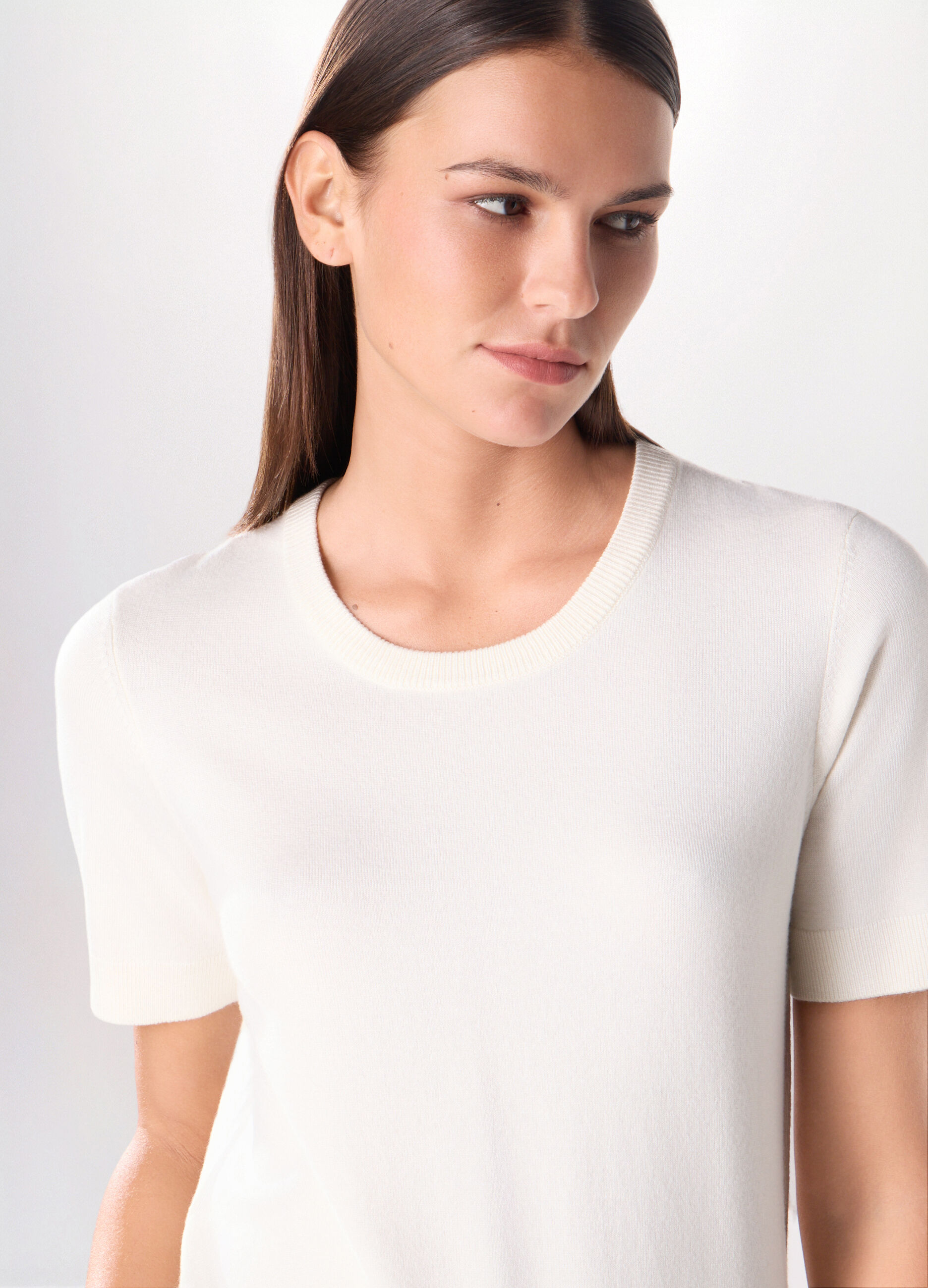T-shirt misto viscosa donna_2