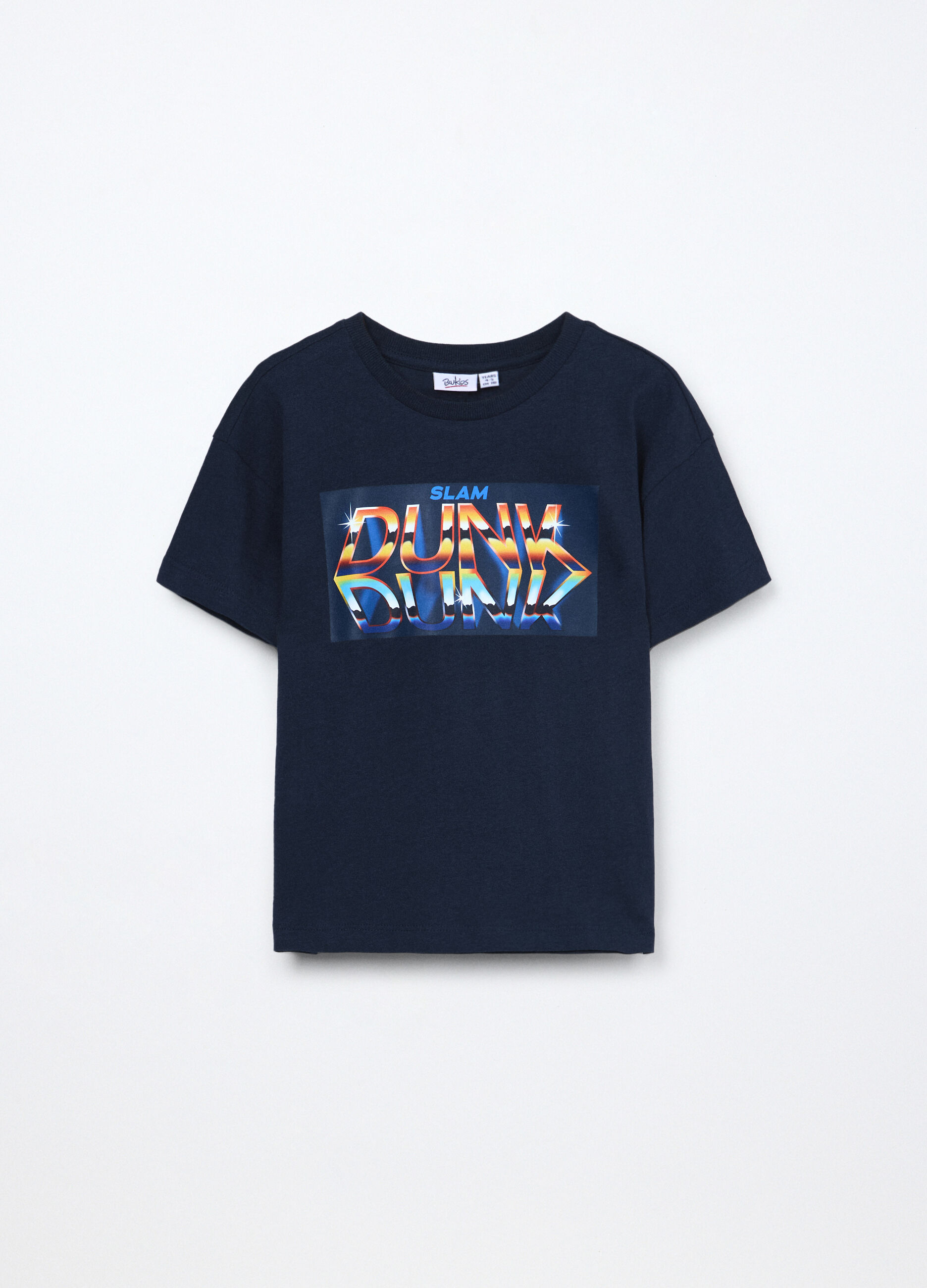 T-shirt in jersey di puro cotone bambino_0