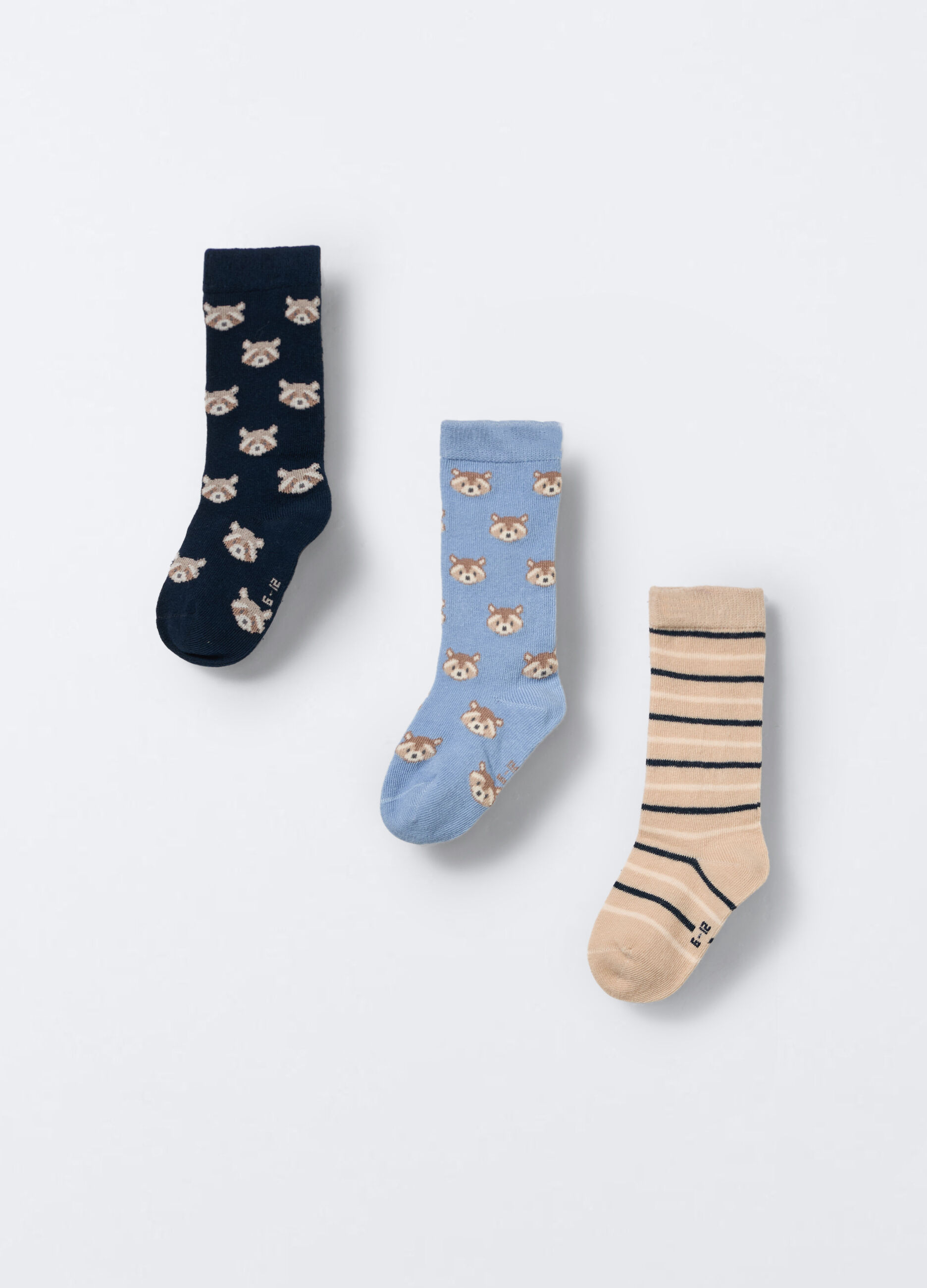 Pack 3 calze misto cotone stretch _1
