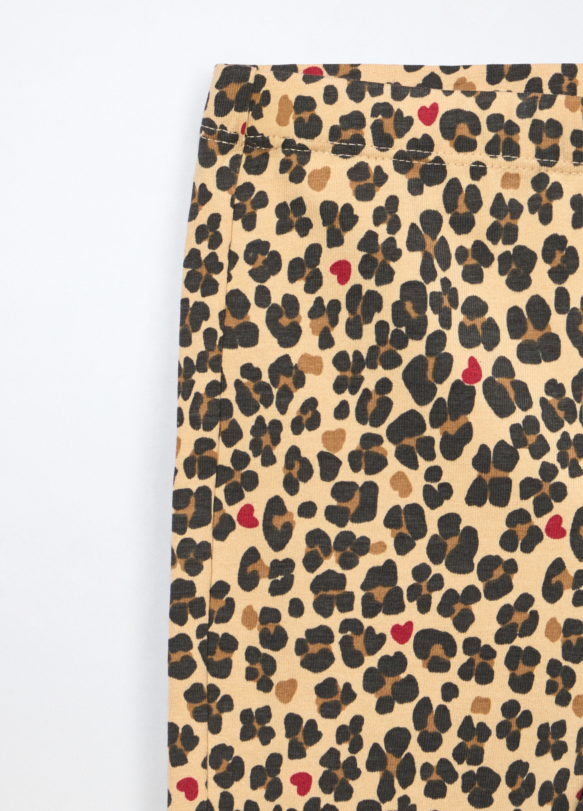 Jogging set in french terry di cotone stretch neonata_3