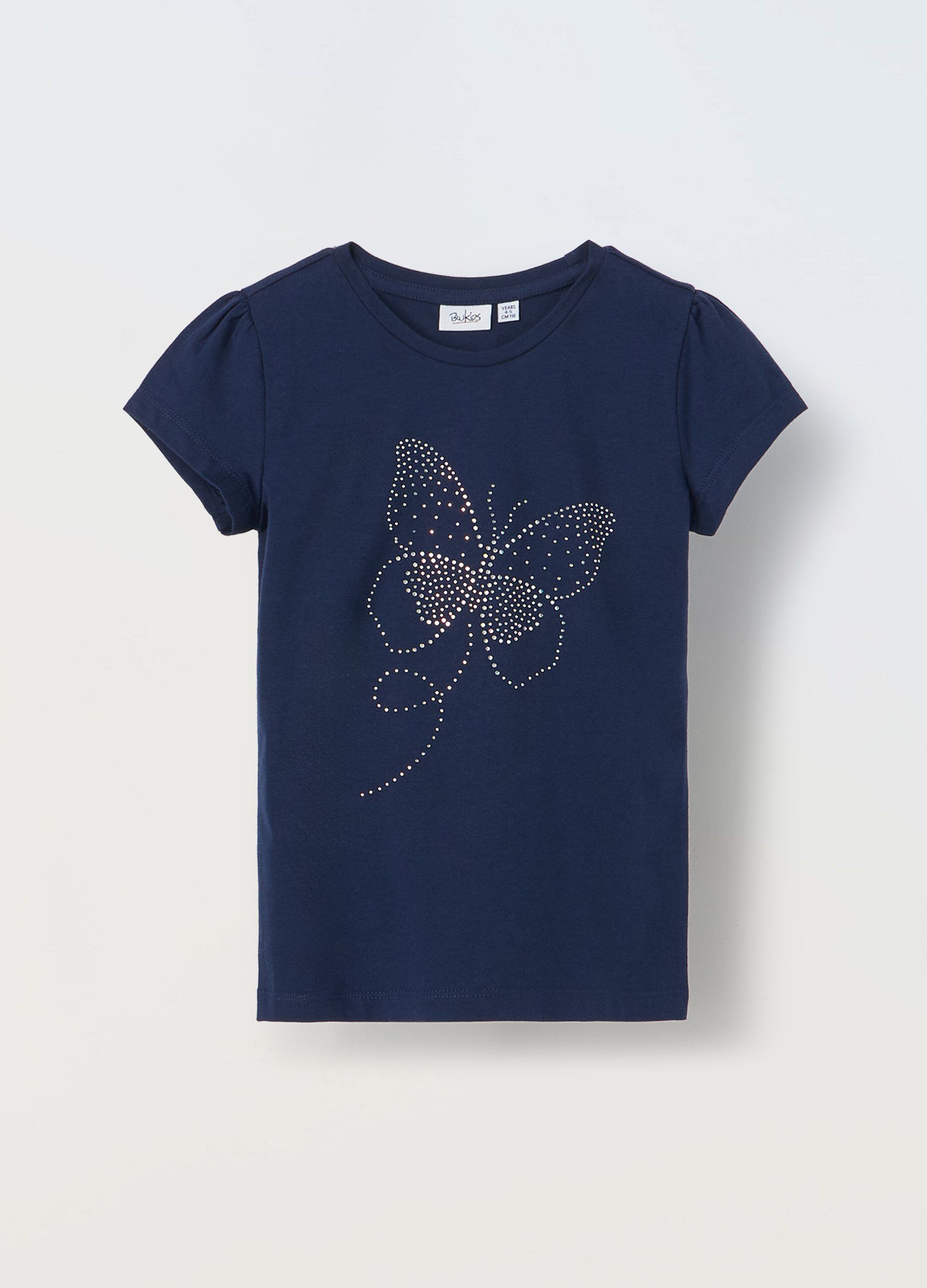 T-shirt in puro cotone bambina_0