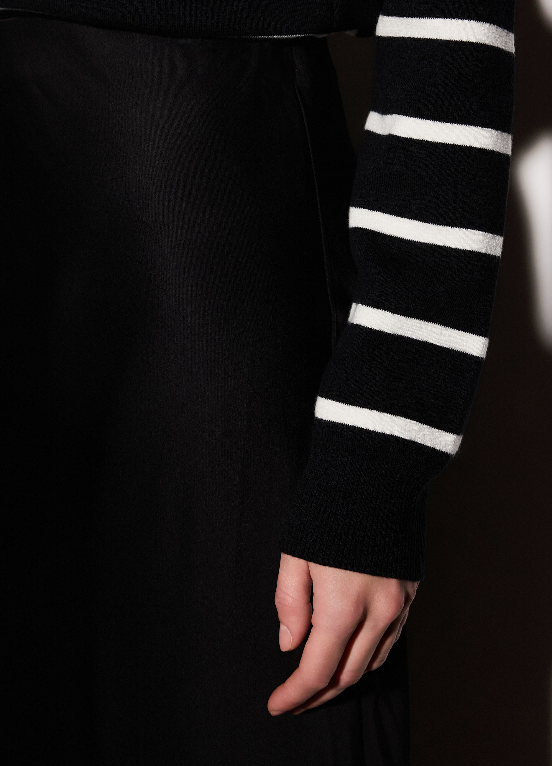 Gonna lunga in raso donna_3