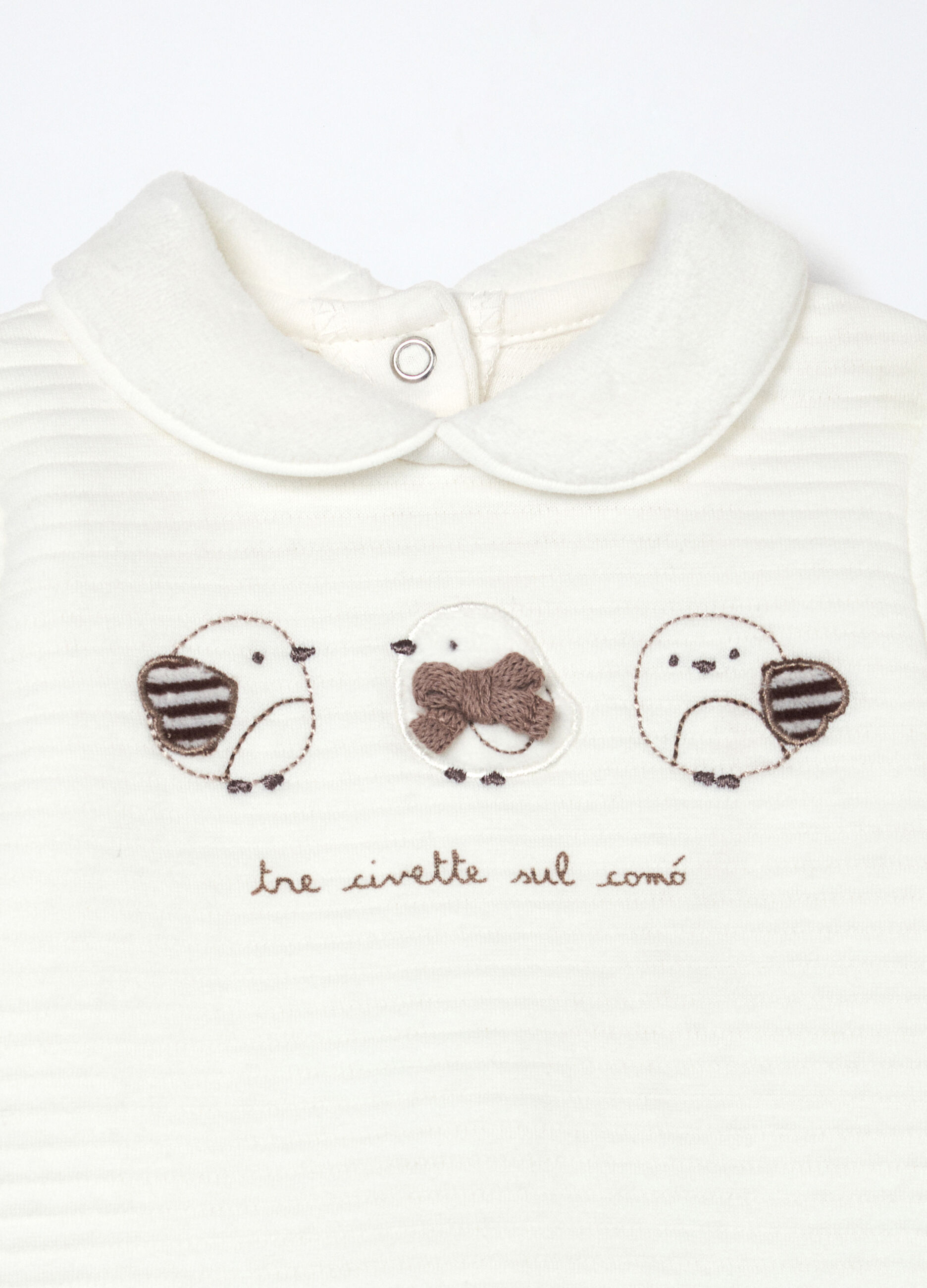 Set in matelassé misto cotone neonata_3