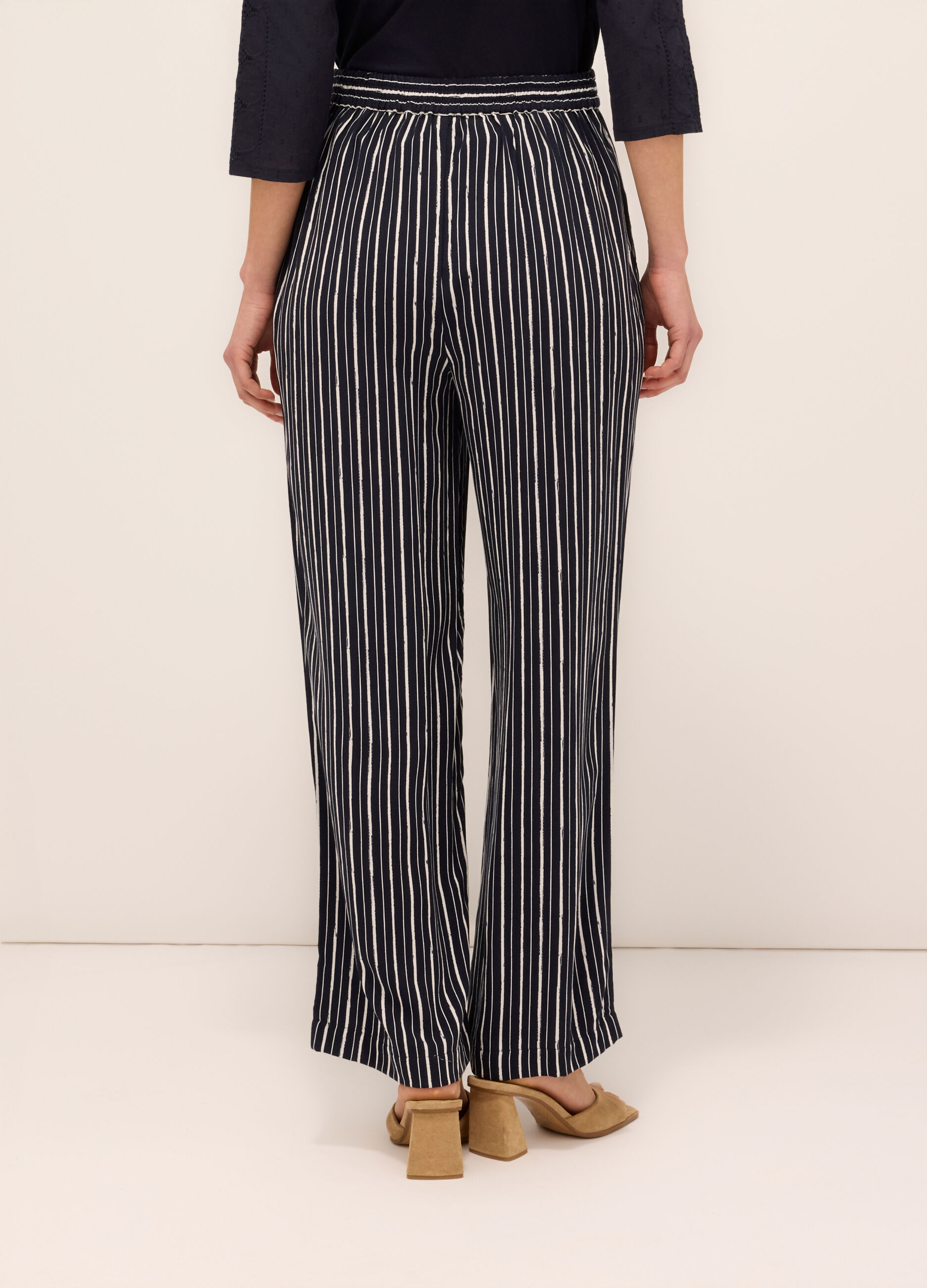 Pantaloni in pura viscosa donna_1