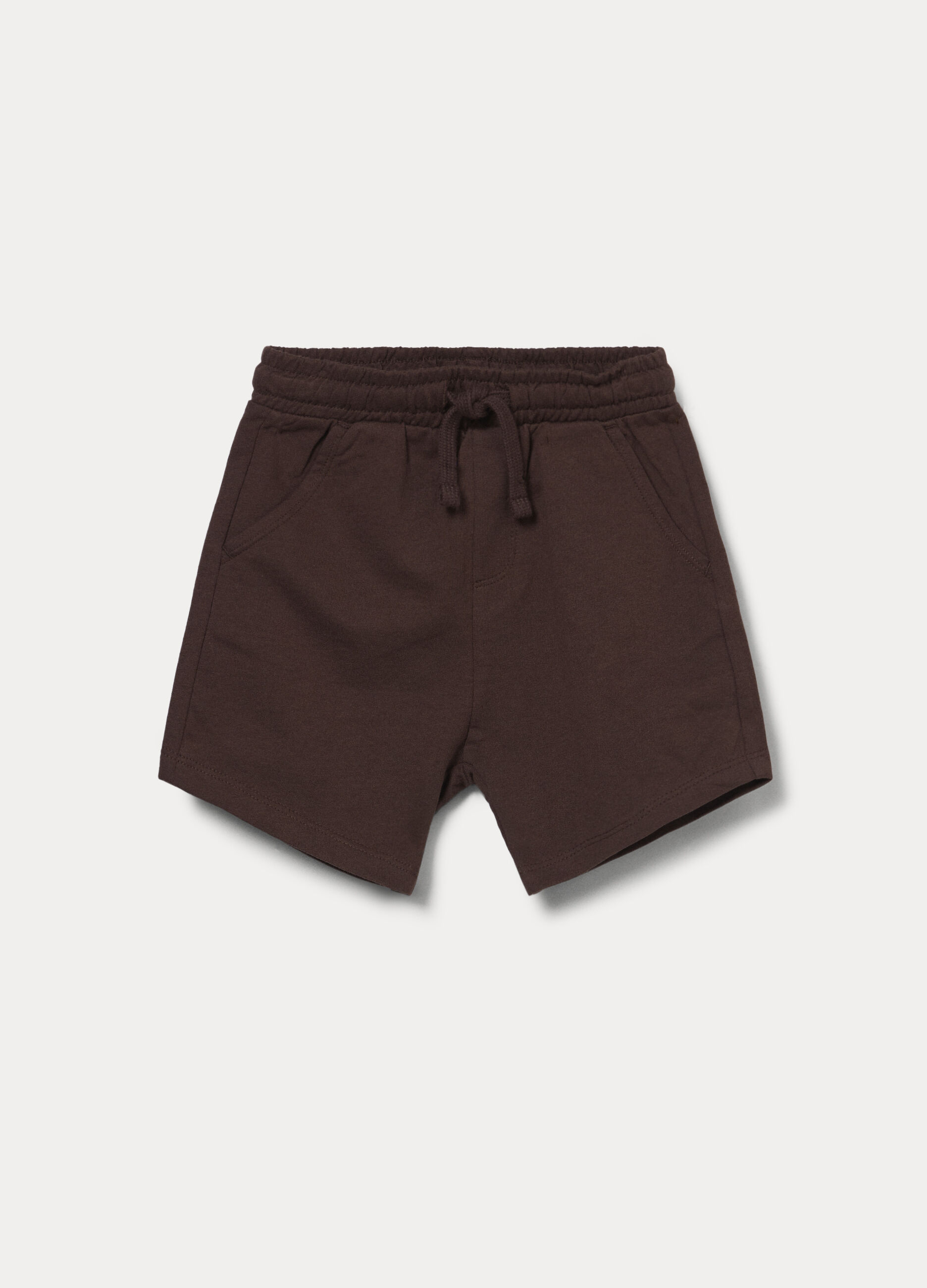 Shorts in french terry di puro cotone bimbo_0