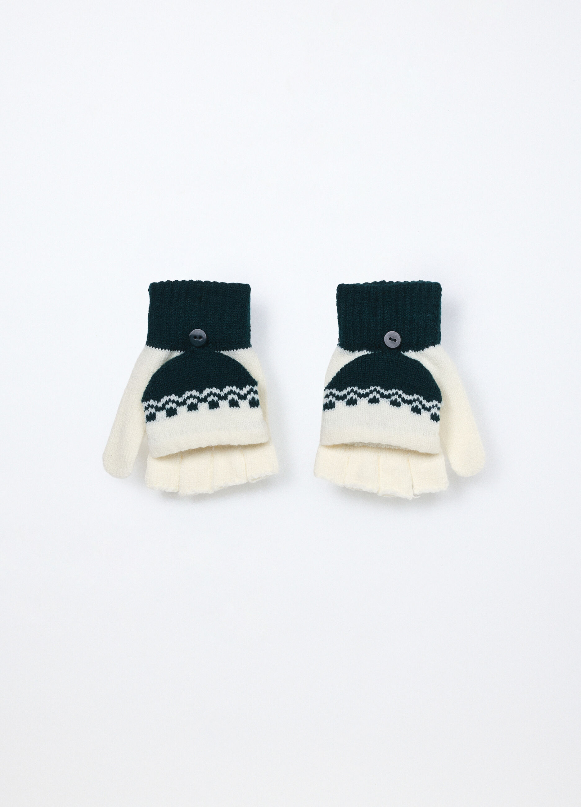 Guanti tricot con patch_0