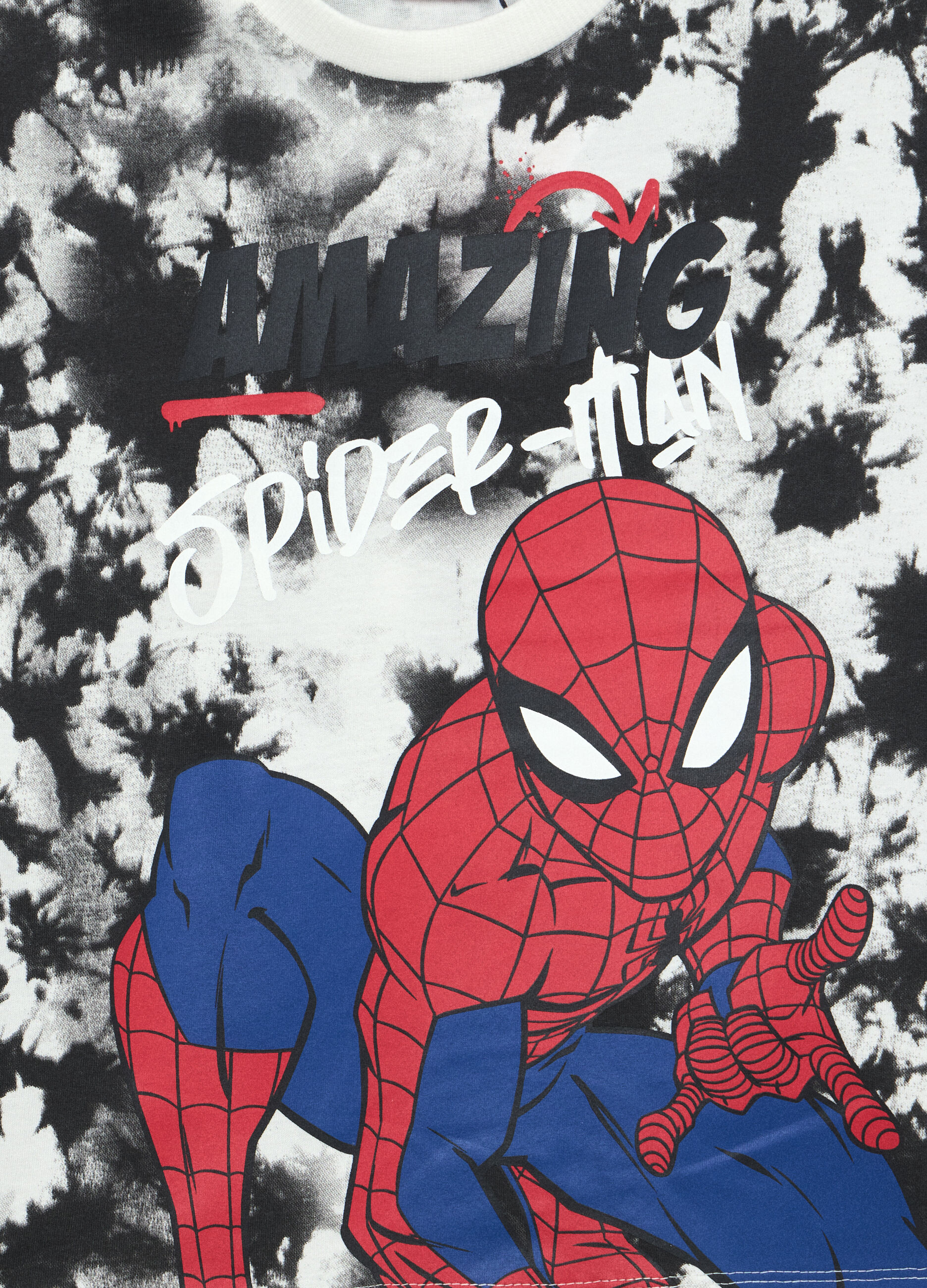 T-shirt a maniche lunghe Spider-Man in puro cotone bambino_2