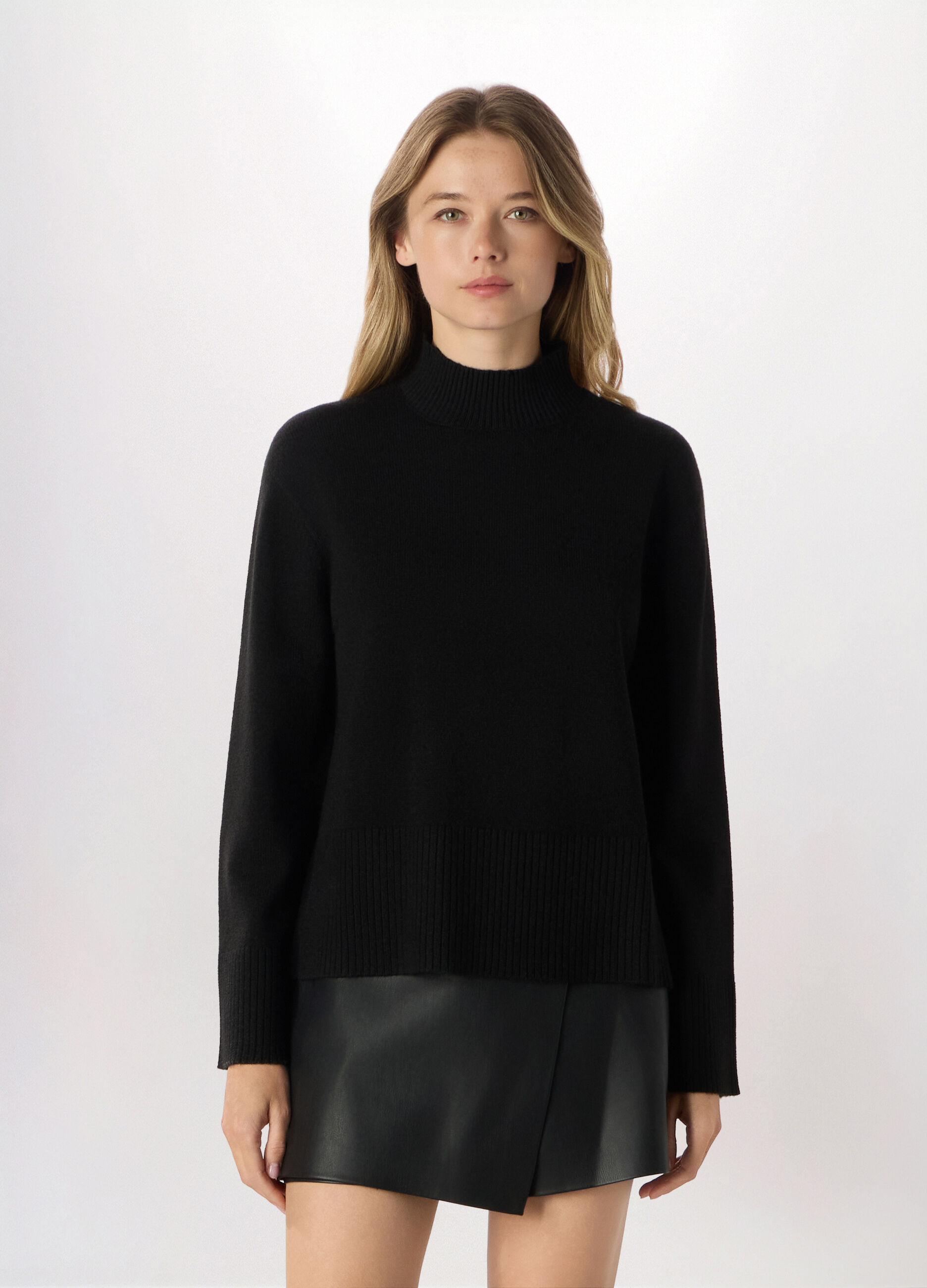 Pullover misto lana donna_0